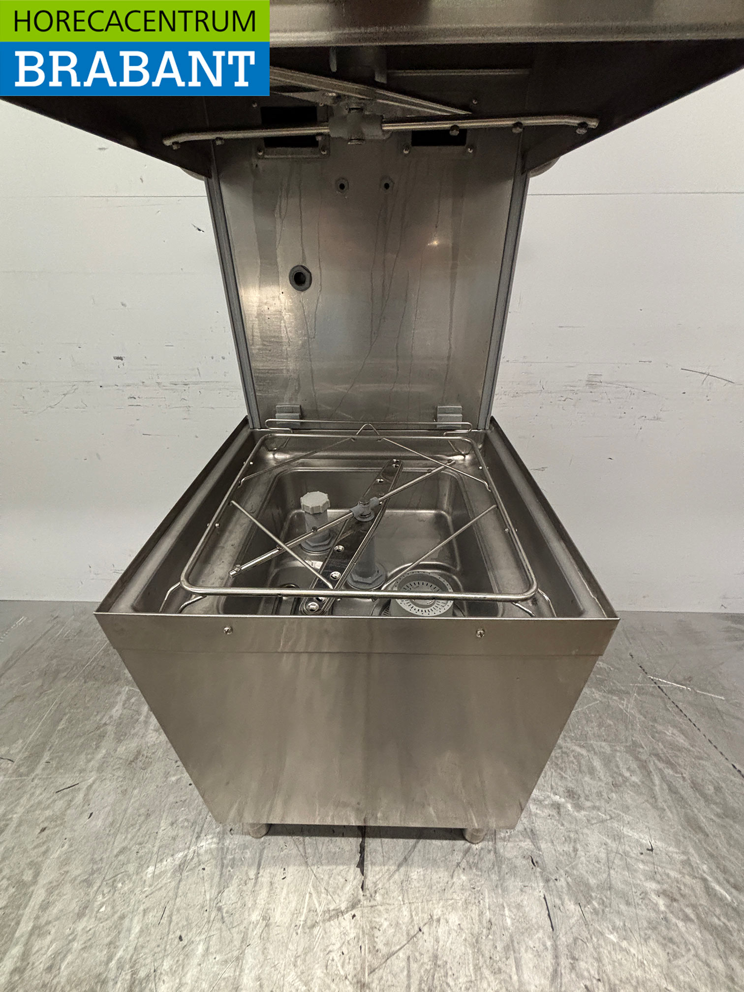 Lave-vaisselle à circulation en acier inoxydable Colged avec pompe de vidange 400V Horeca – Image 5