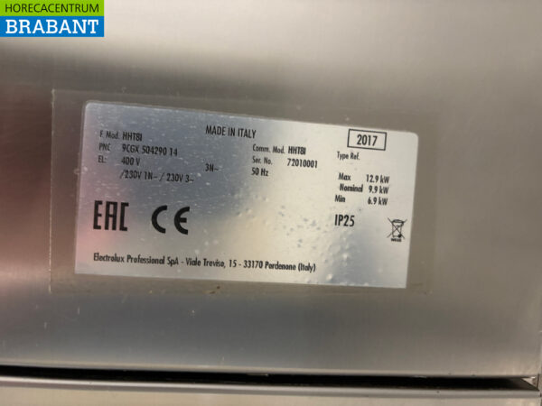 Lave-vaisselle encastrable Zanussi en acier inoxydable avec pompe de vidange 400V Horeca – Image 7