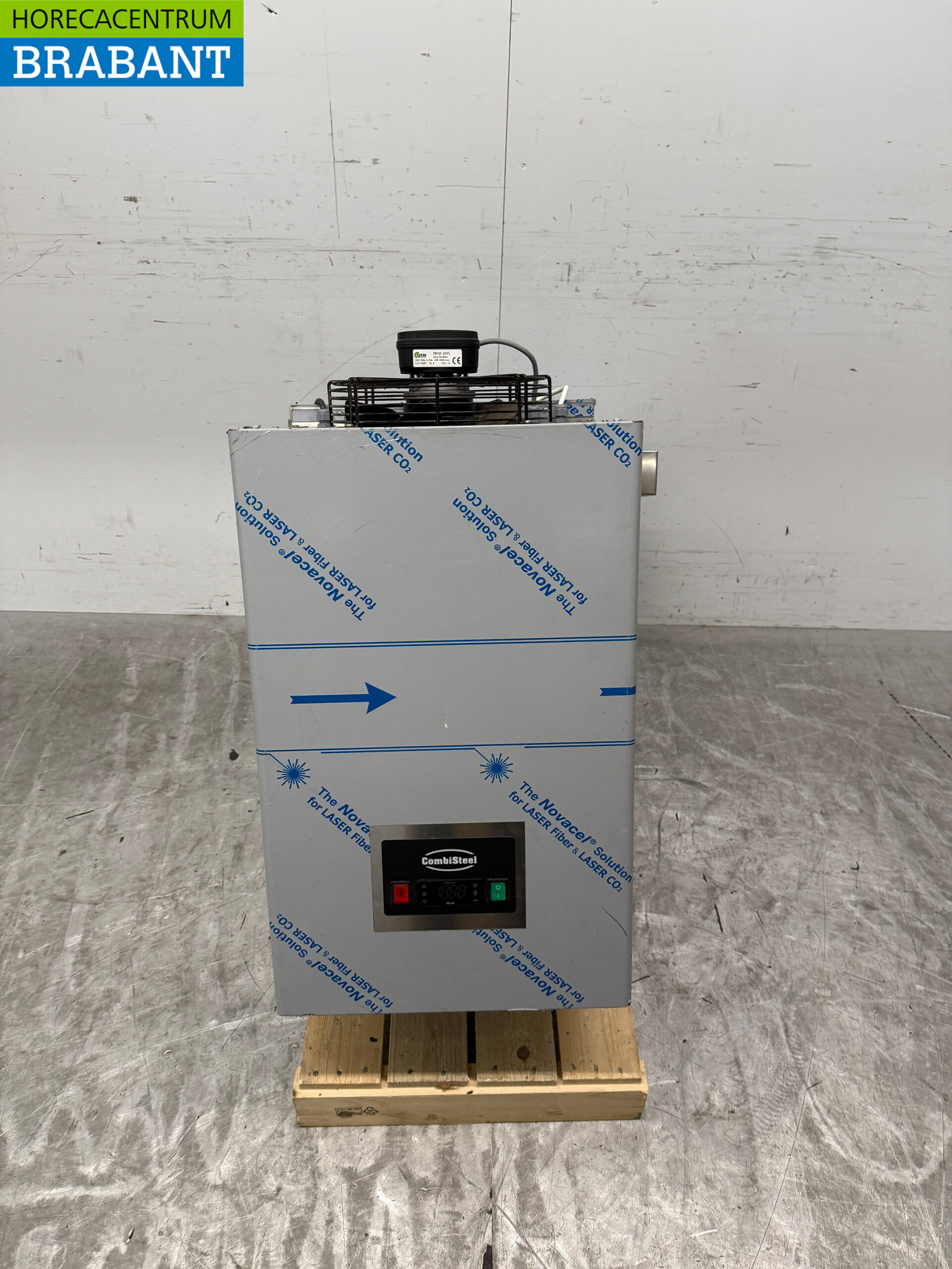 Unité de réfrigération Combisteel en acier inoxydable Unité murale monobloc 10 m3 230V Horeca