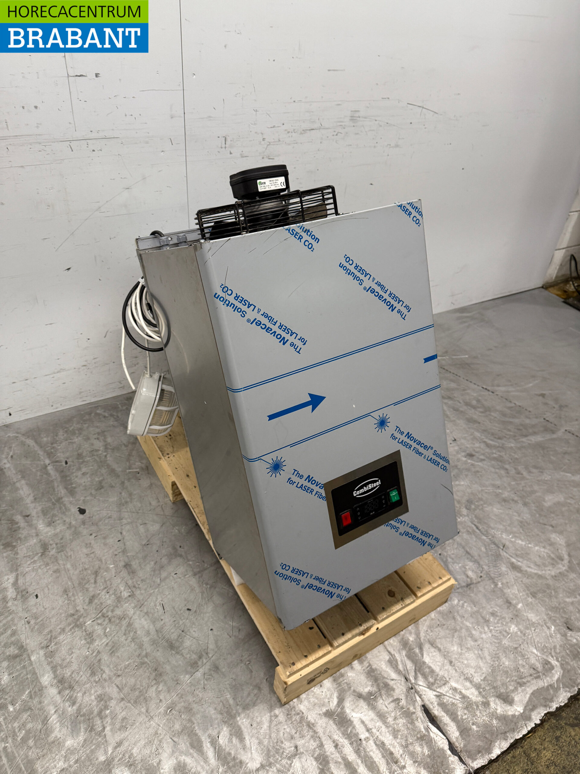 Unité de réfrigération Combisteel en acier inoxydable Unité murale monobloc 10 m3 230V Horeca – Image 3