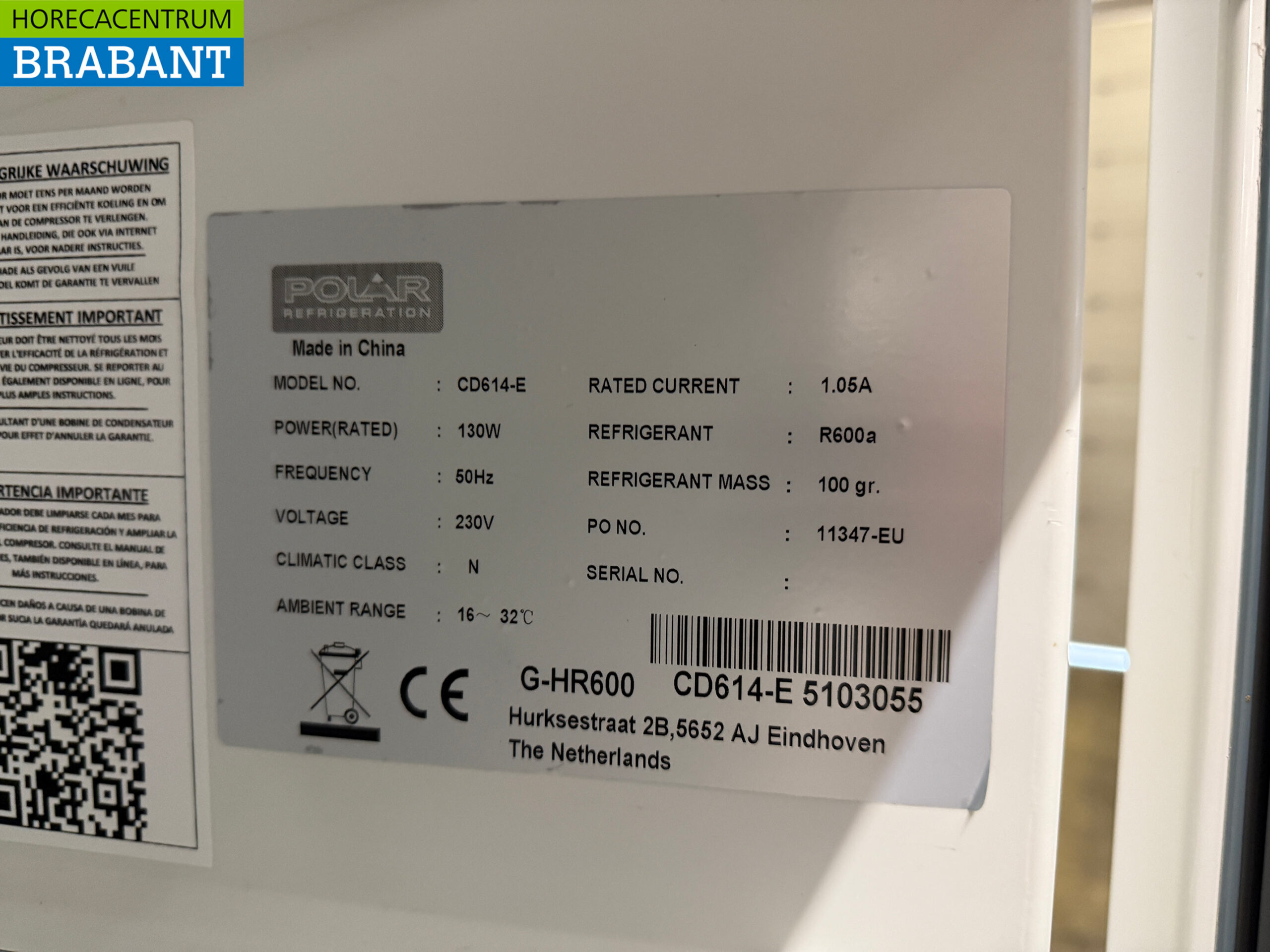 Polar Cooling 600 litres 230V Horeca – Image 5