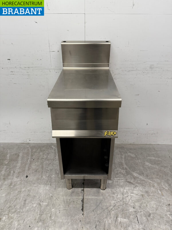 Unité de travail Silko en acier inoxydable Unité de store neutre 40 cm Horeca