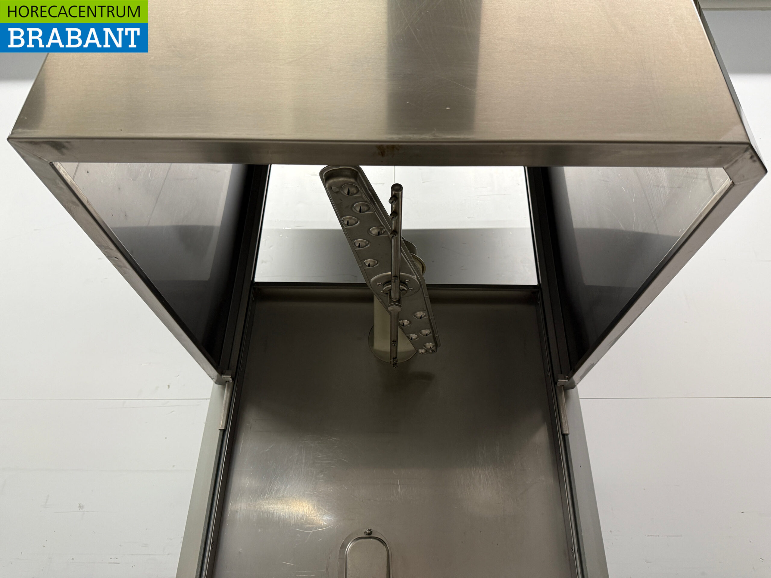 Lave-vaisselle à passage Zanussi en acier inoxydable 400V Horeca – Image 5