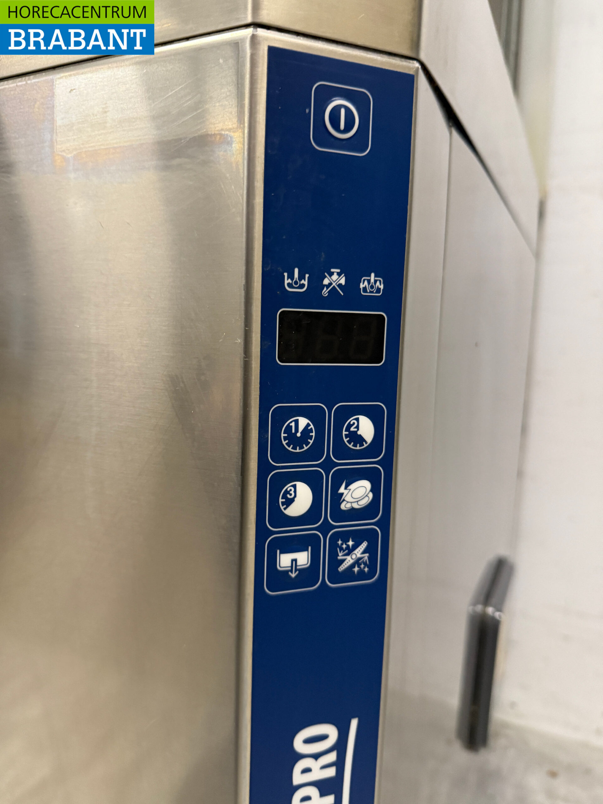 Lave-vaisselle à passage Zanussi en acier inoxydable 400V Horeca – Image 6