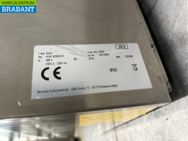Évier en acier inoxydable avec commande au pied Traiteur – Image 10