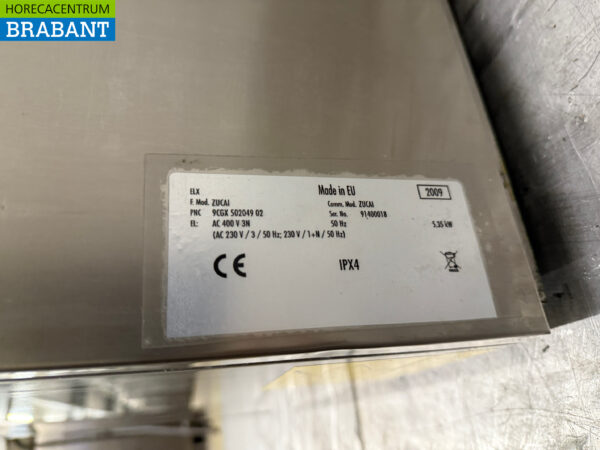 Lave-vaisselle Zanussi en acier inoxydable 230V Horeca – Image 6