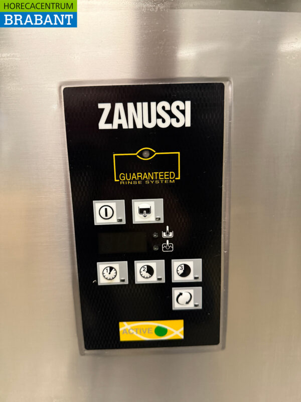 Lave-vaisselle à passage Zanussi en acier inoxydable 400V Horeca – Image 6