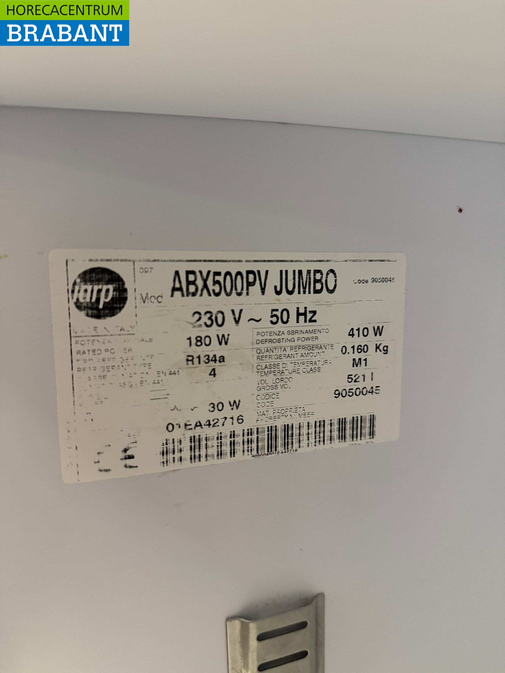 Réfrigérateur Iarp en acier inoxydable 521 litres 230V Horeca – Image 5