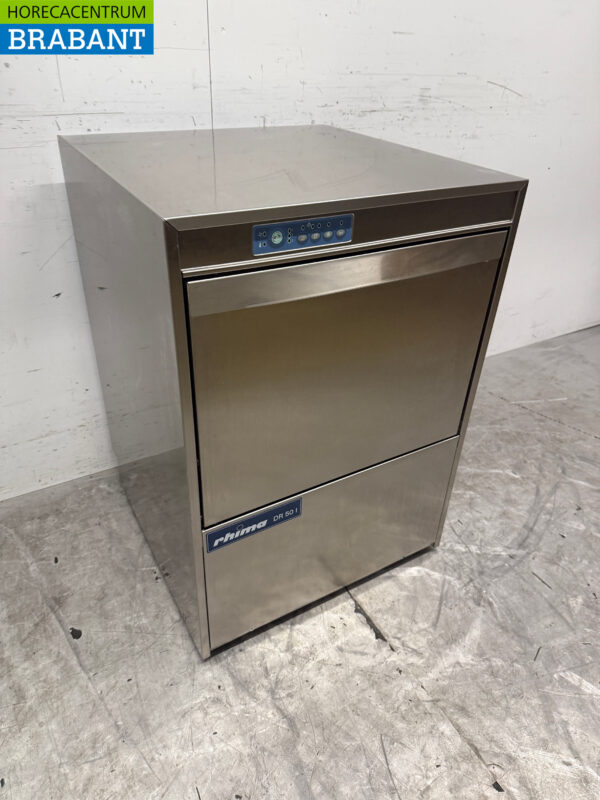 Lave-vaisselle Rhima NDR 50 I en acier inoxydable 400V Restauration – Image 3