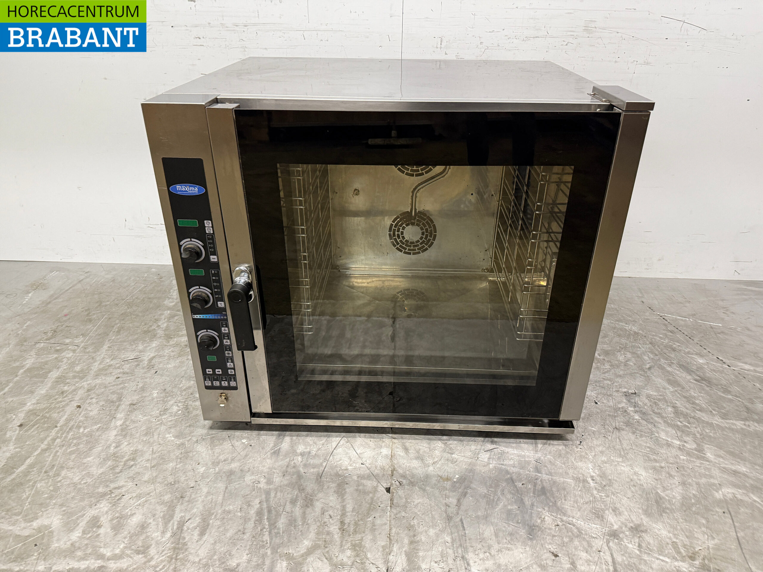 Acier inoxydable Maxima Combisteamer 7 x 1/1 GN 400V Horeca