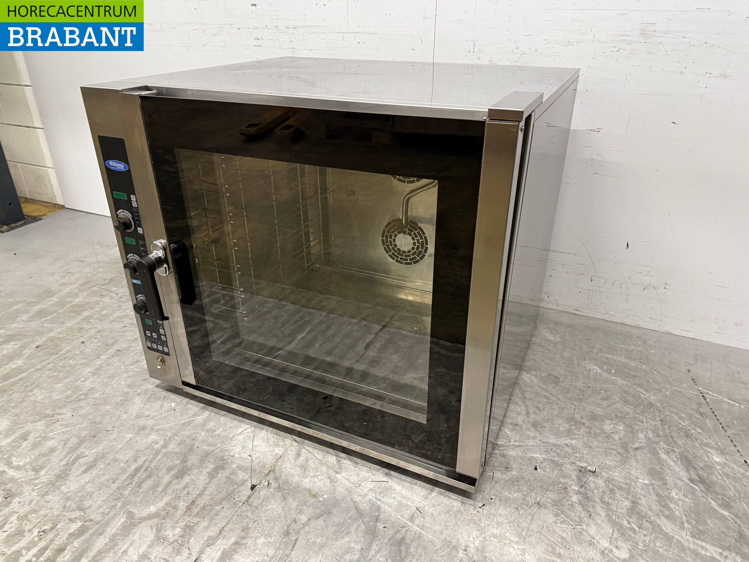 Acier inoxydable Maxima Combisteamer 7 x 1/1 GN 400V Horeca – Image 2