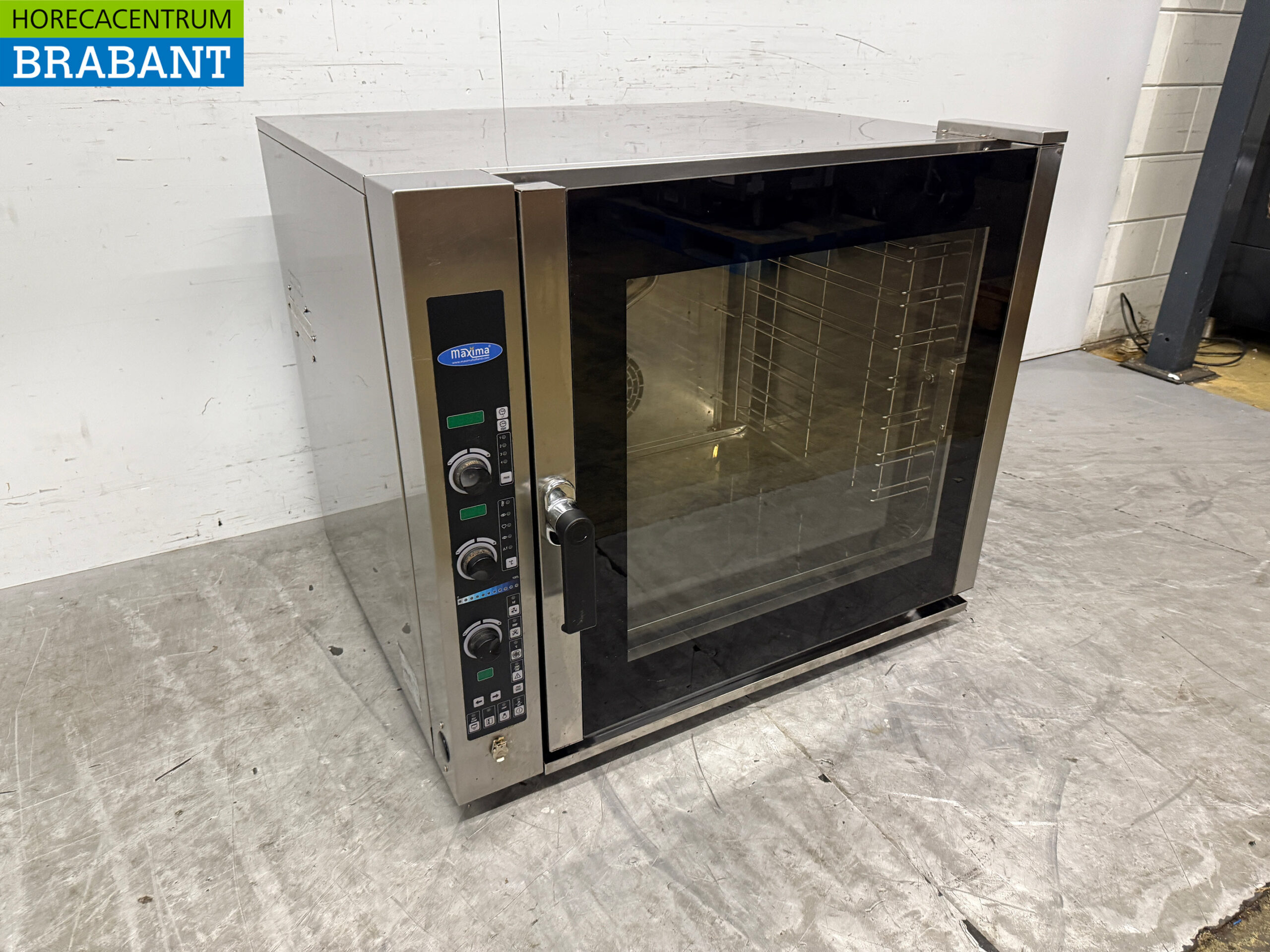 Acier inoxydable Maxima Combisteamer 7 x 1/1 GN 400V Horeca – Image 3