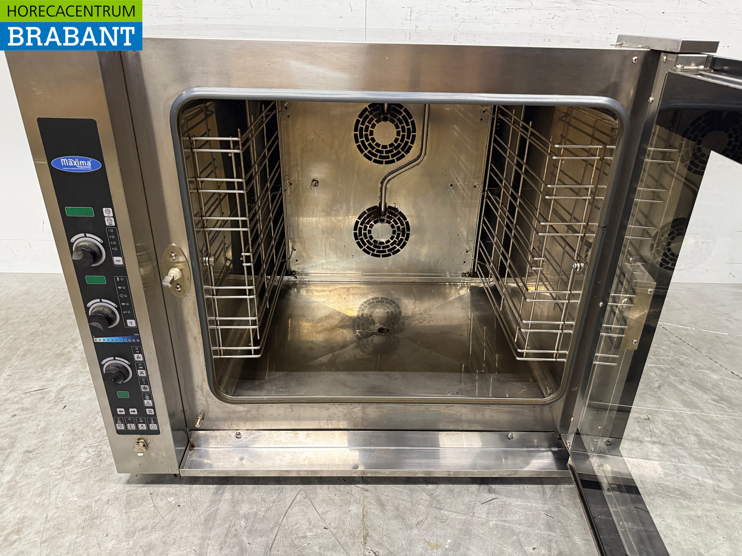 Acier inoxydable Maxima Combisteamer 7 x 1/1 GN 400V Horeca – Image 4