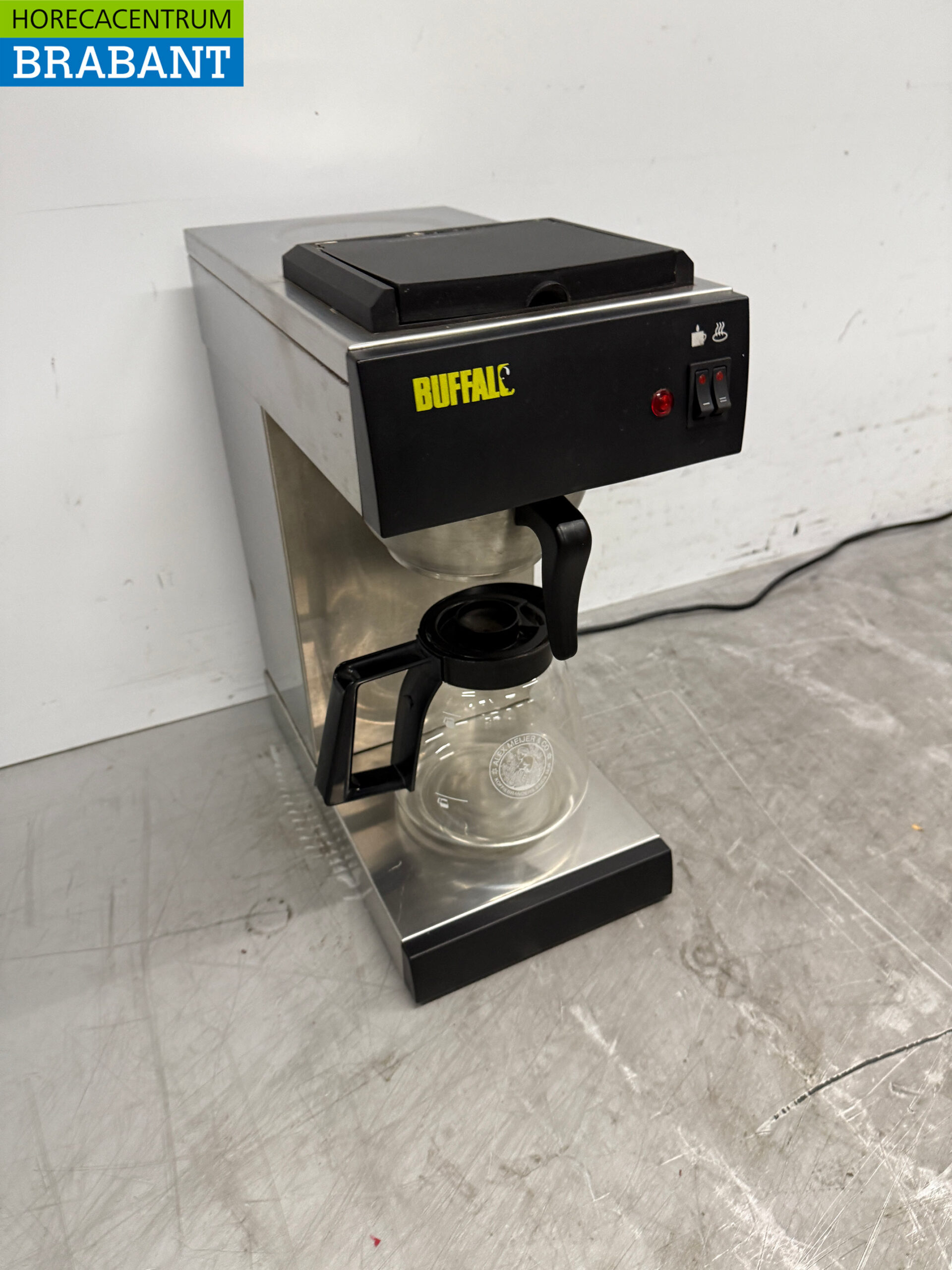 Machine à café Buffalo en acier inoxydable Machine à café avec pichet 2 litres 230V Horeca – Image 3