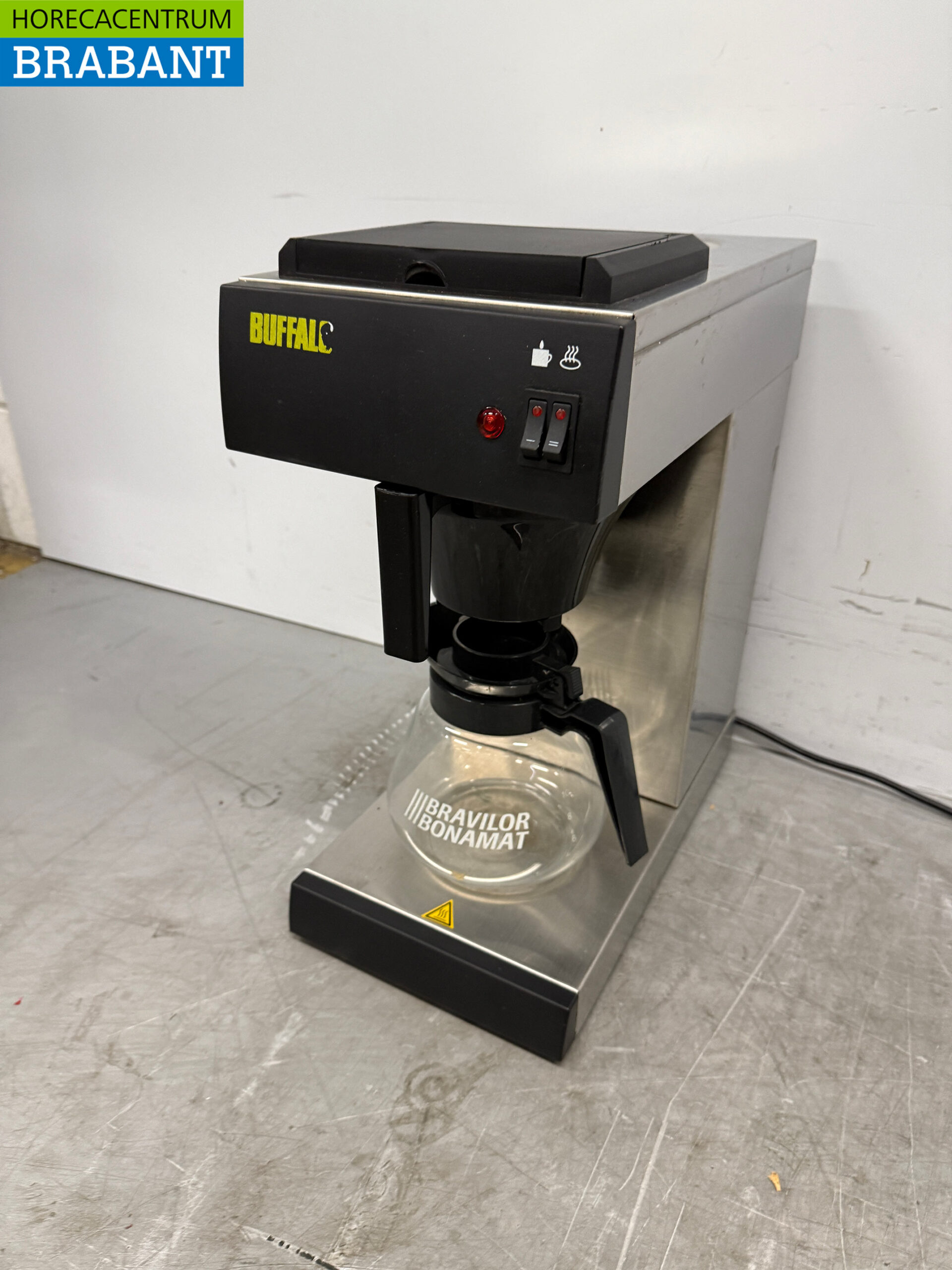 Machine à café Buffalo en acier inoxydable Machine à café avec pichet 2 litres 230V Horeca – Image 2