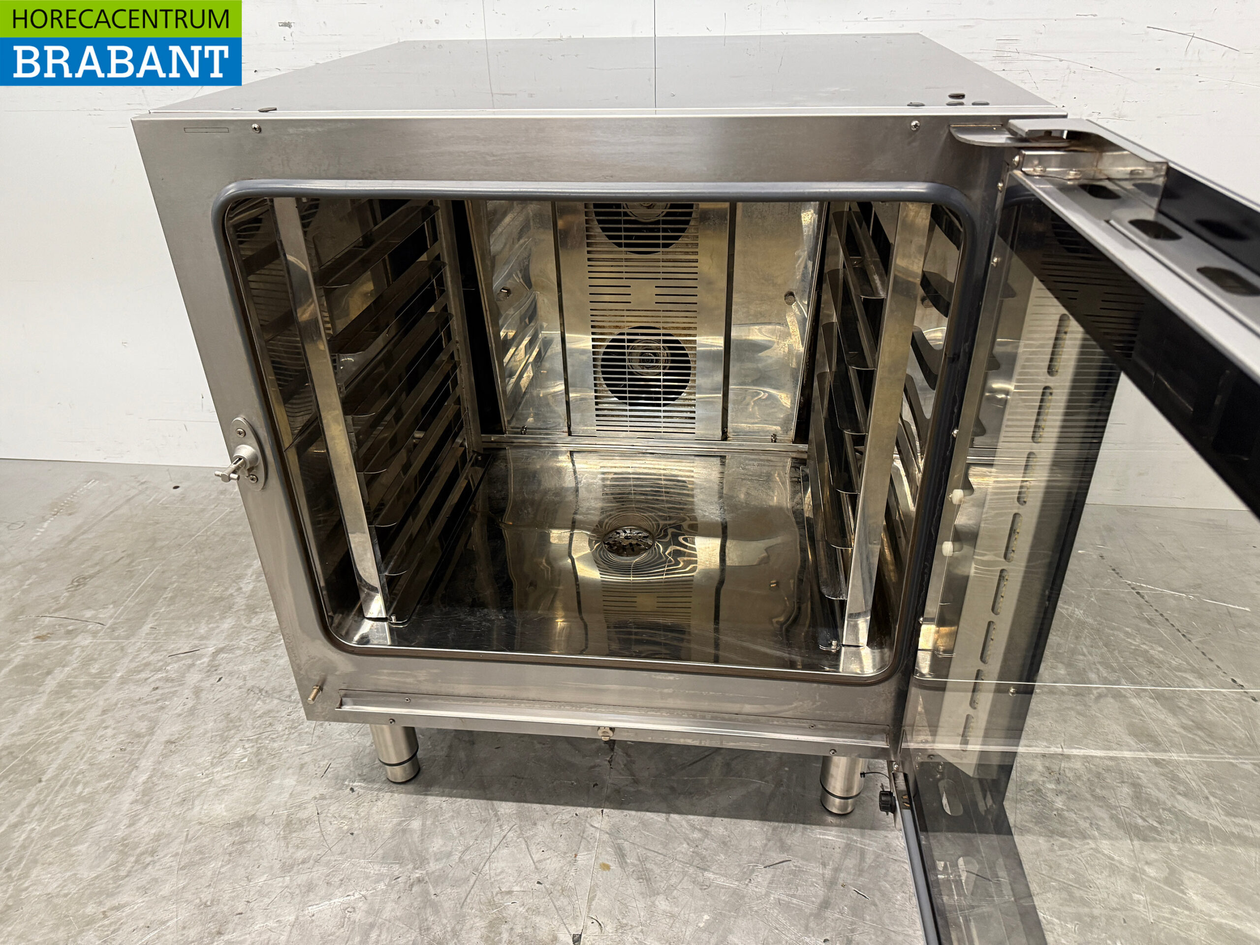 Combineur Maxima en acier inoxydable 7 x 60/40cm 400V Horeca – Image 4