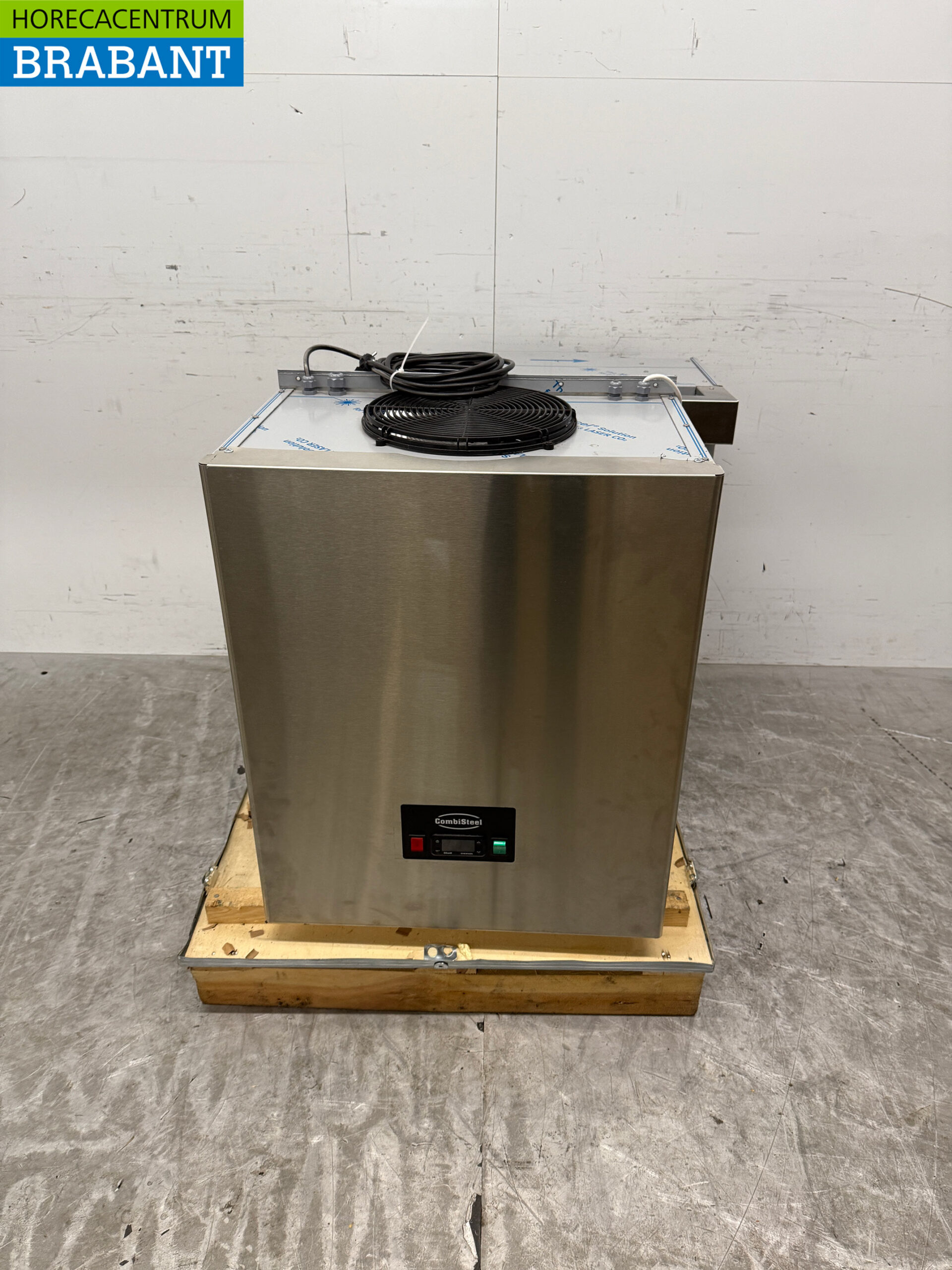 Unité de réfrigération Combisteel en acier inoxydable Unité murale monobloc 15 m3 230V Horeca
