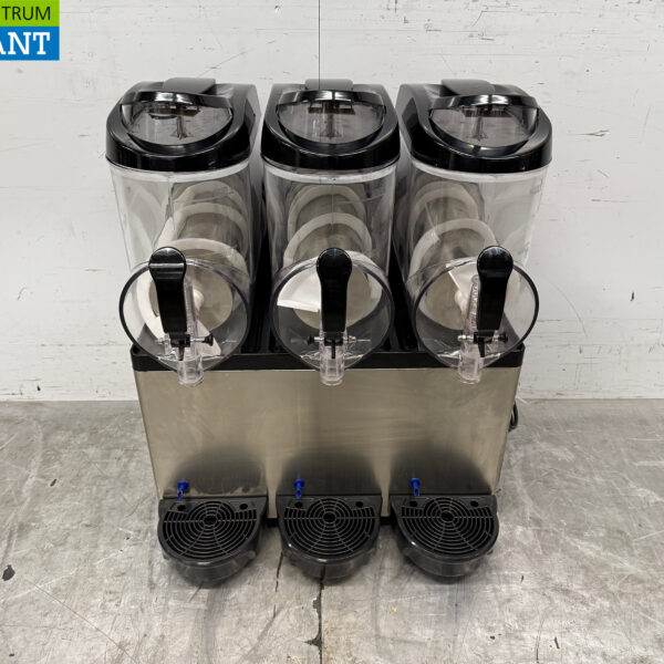 Machine à granité en acier inoxydable Machine à granité 3 x 12 litres 230V Horeca