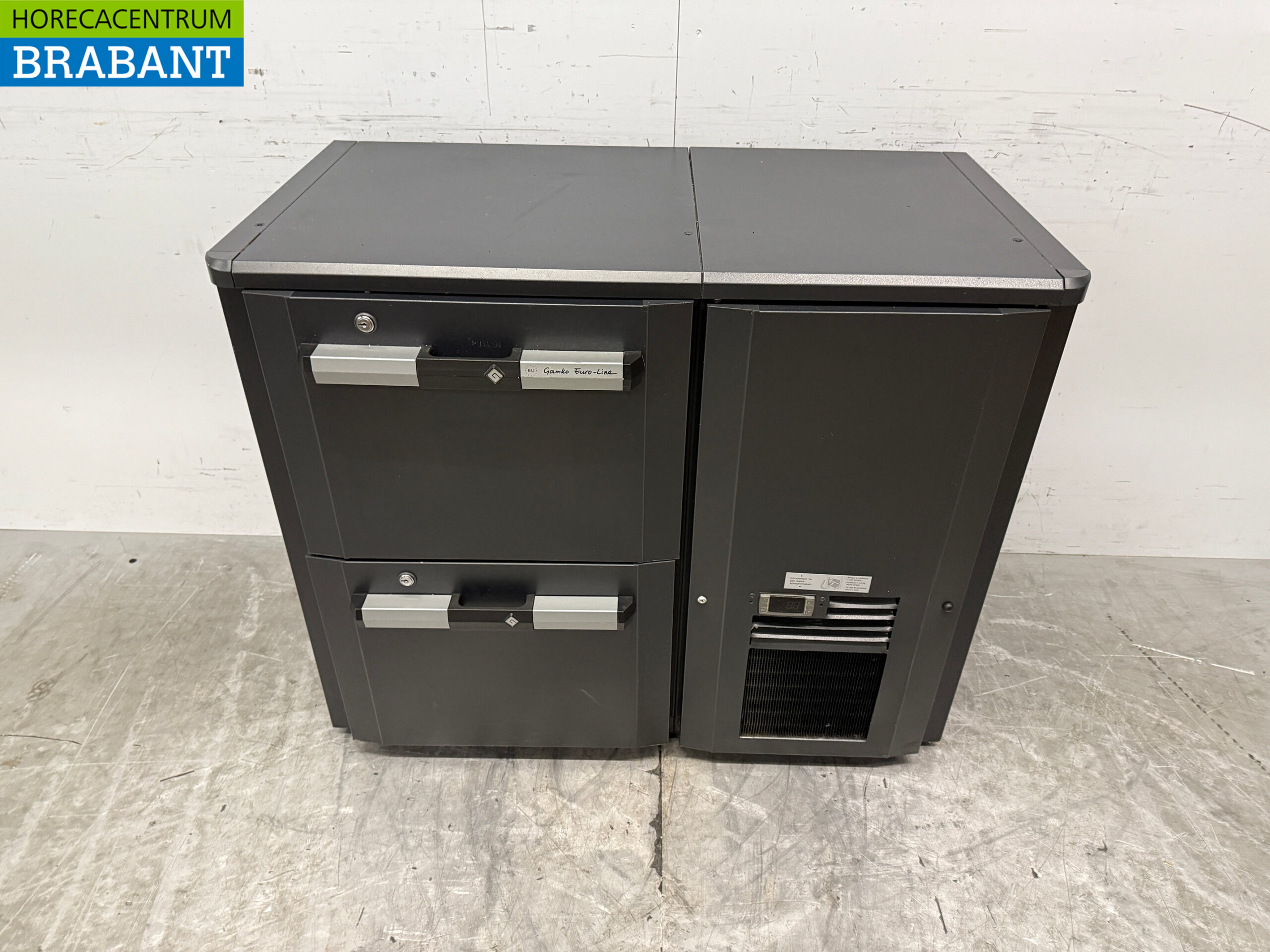Gamko Réfrigérateur bar 2 tiroirs 103,5 cm 230V Horeca