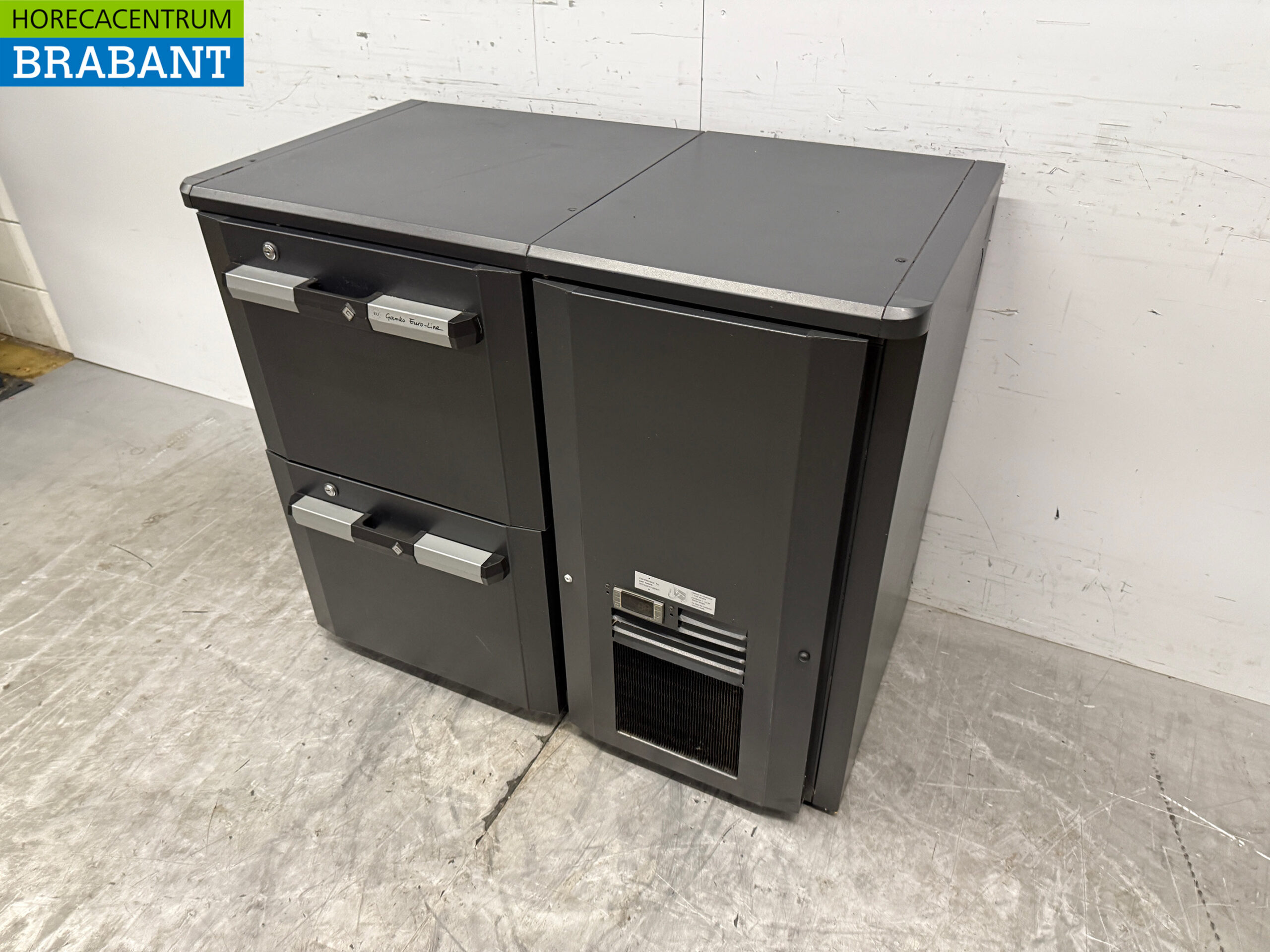 Gamko Réfrigérateur bar 2 tiroirs 103,5 cm 230V Horeca – Image 2