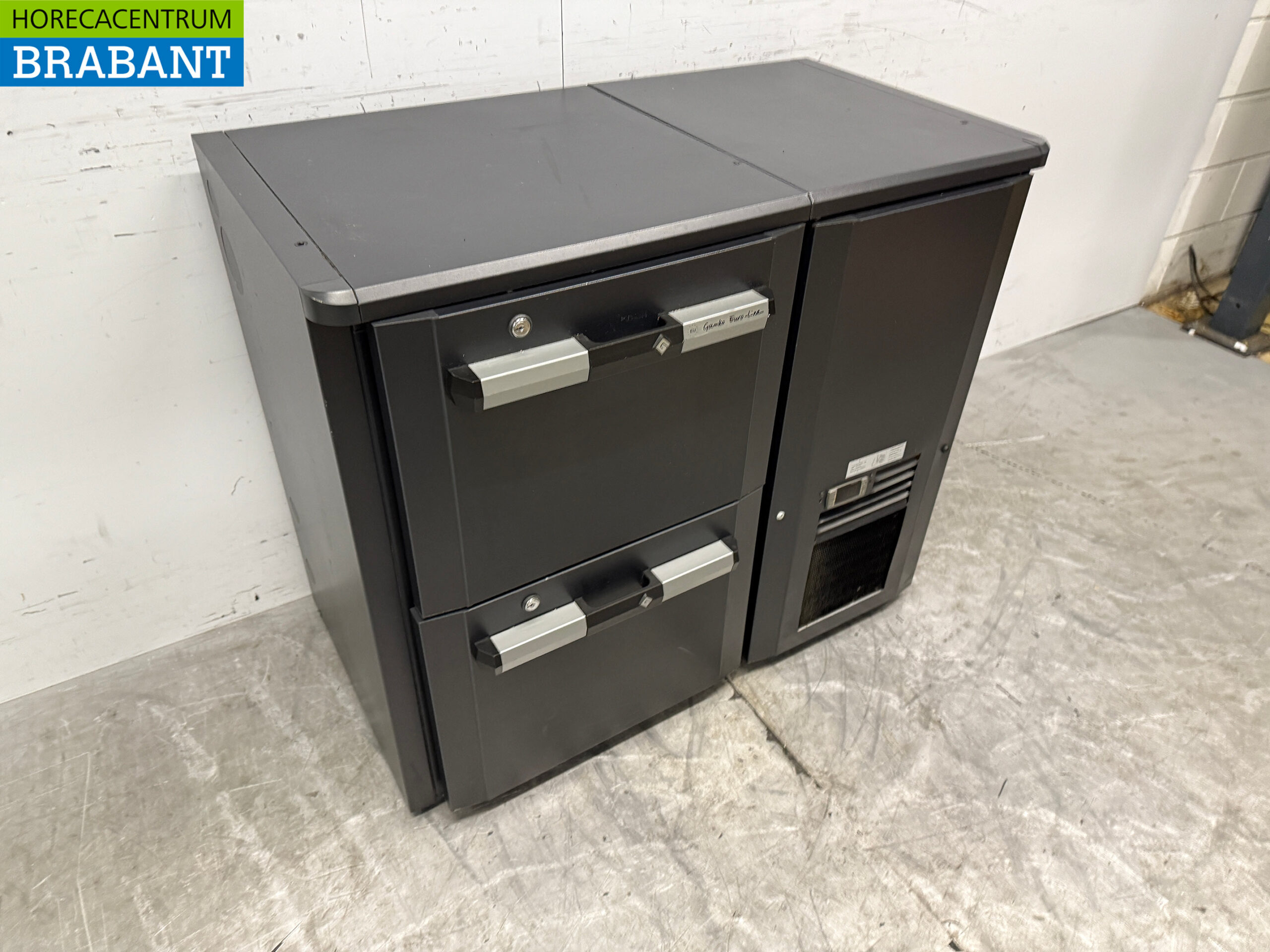Gamko Réfrigérateur bar 2 tiroirs 103,5 cm 230V Horeca – Image 3