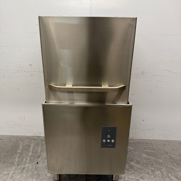 Lave-vaisselle à passage Asber en acier inoxydable avec pompe de vidange 400V Horeca