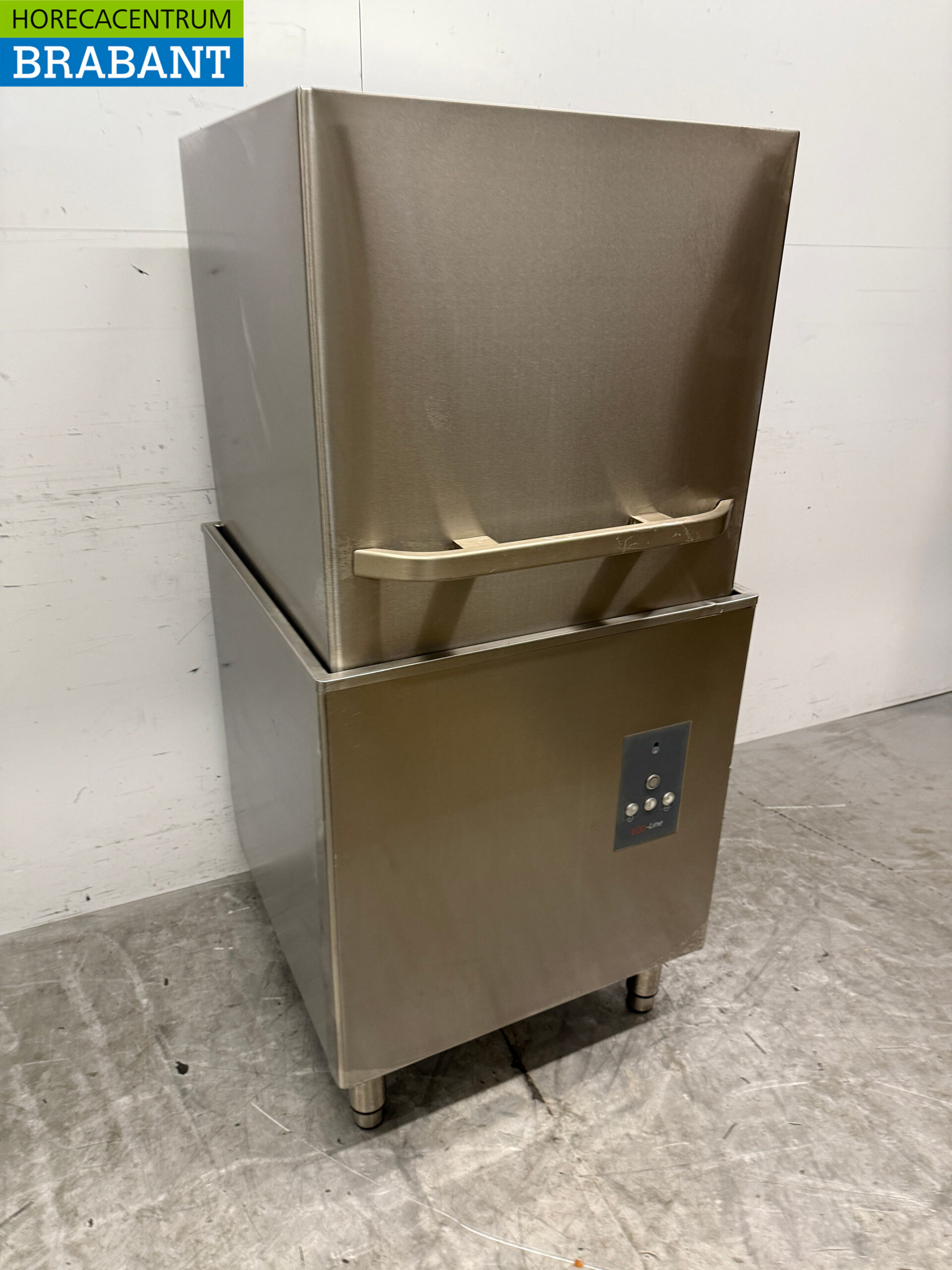 Lave-vaisselle à passage Asber en acier inoxydable avec pompe de vidange 400V Horeca – Image 3