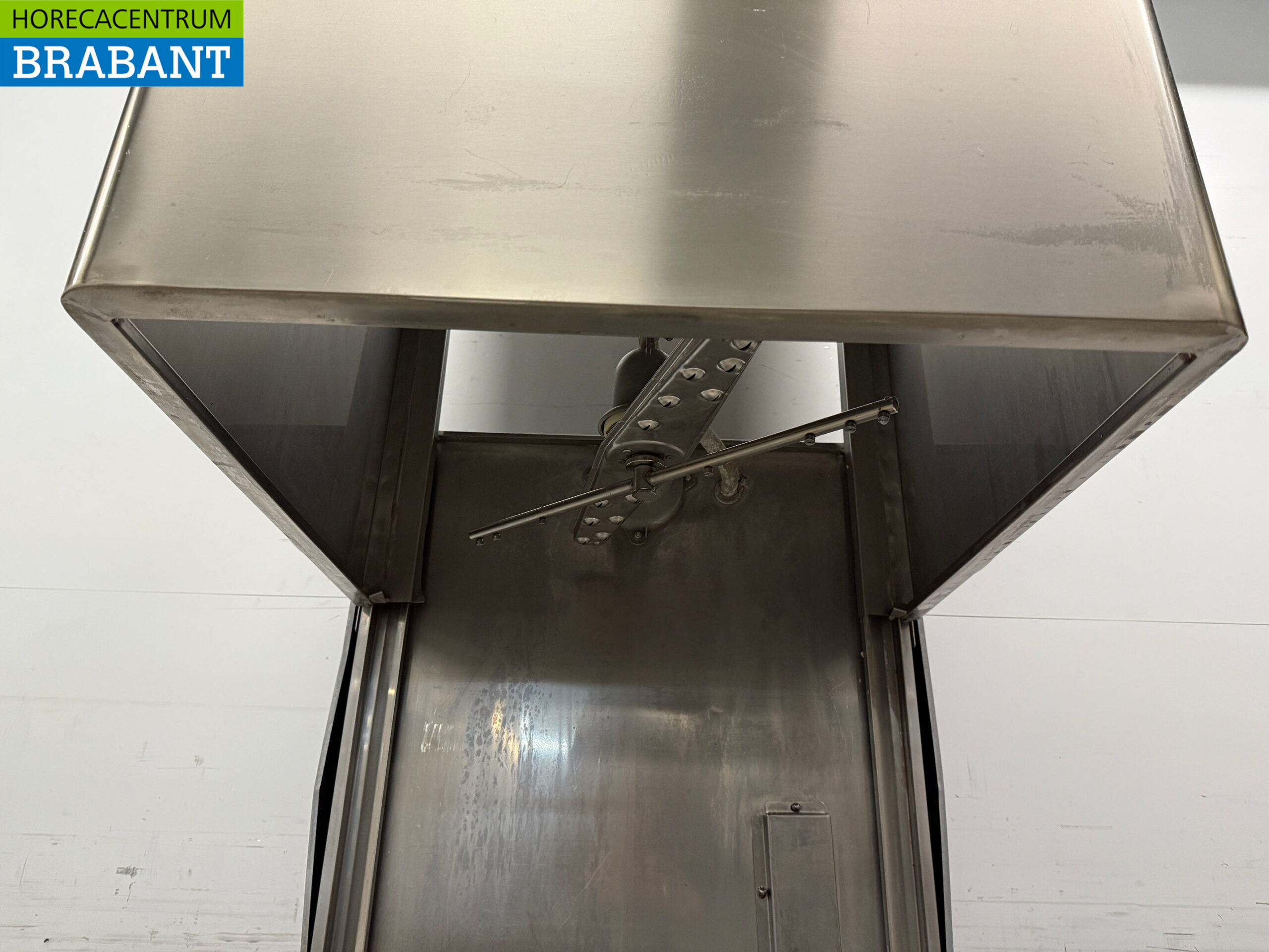 Lave-vaisselle à passage Zanussi en acier inoxydable 400V Horeca – Image 5