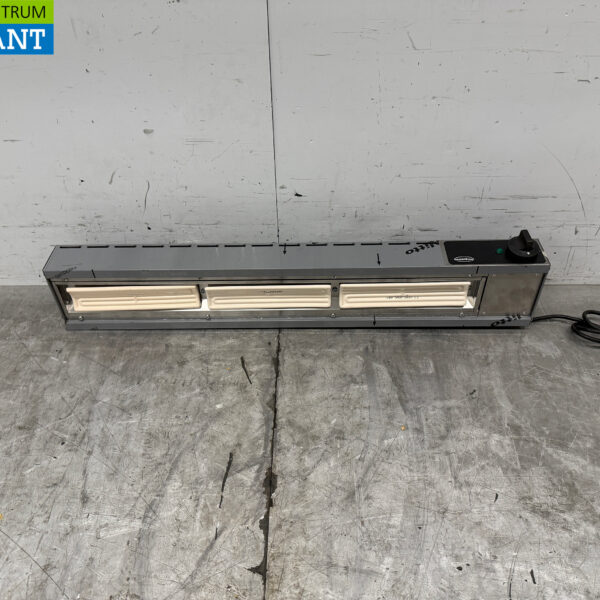 Radiateur céramique Combisteel en acier inoxydable Lampe chauffante 92 cm 230V Horeca