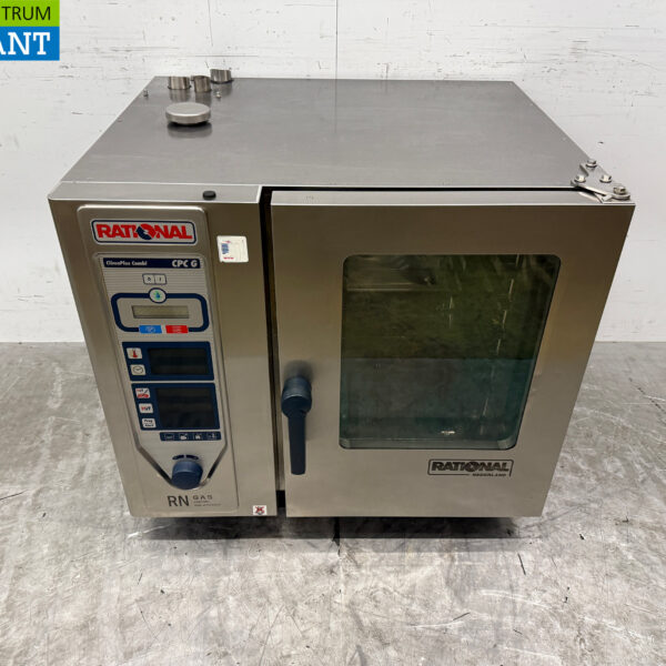 Acier inoxydable Rational CPC 61G Combi steamer 6 x 1/1 GN Gaz naturel 230V Horeca