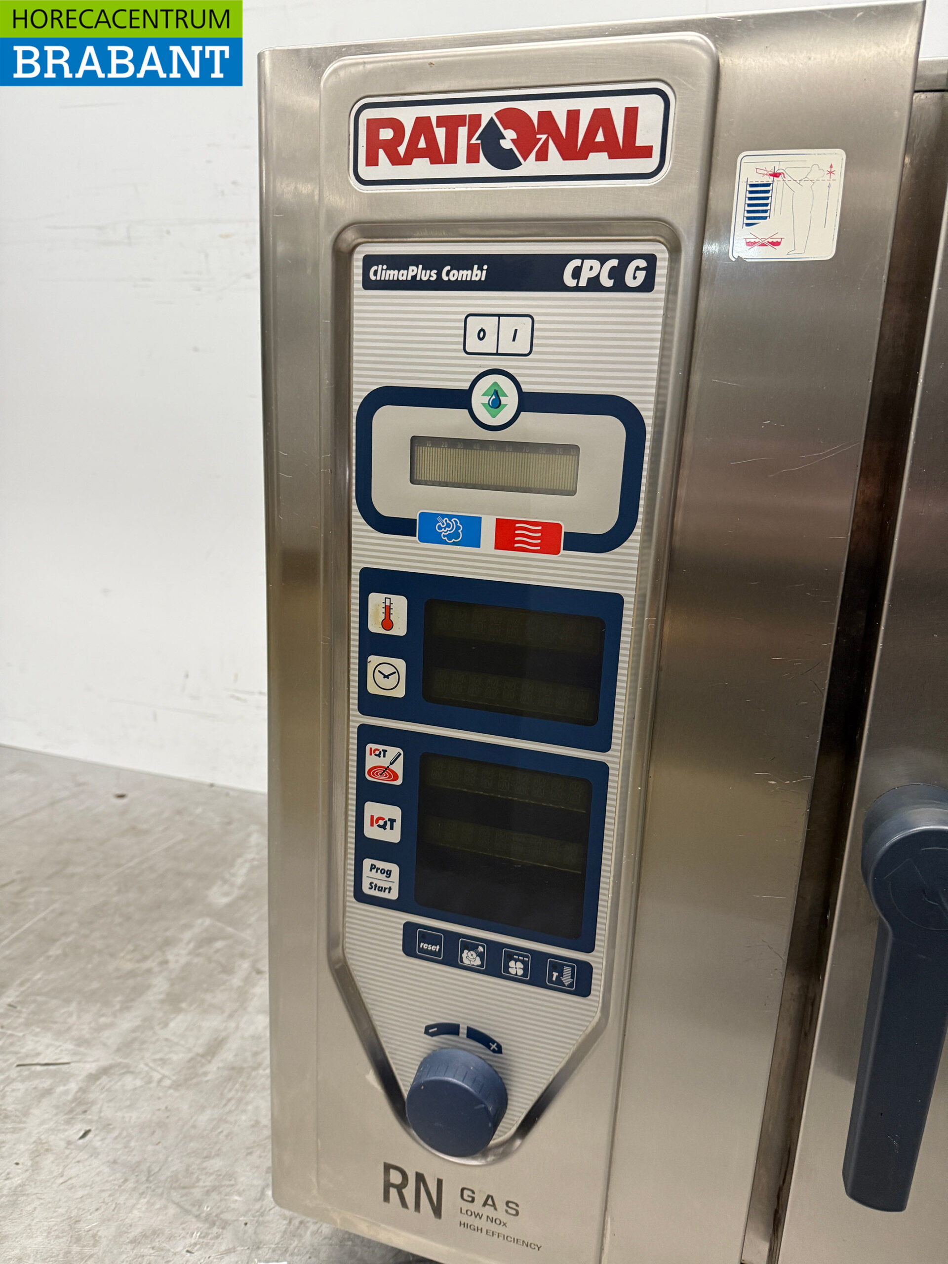 Acier inoxydable Rational CPC 61G Combi steamer 6 x 1/1 GN Gaz naturel 230V Horeca – Image 7