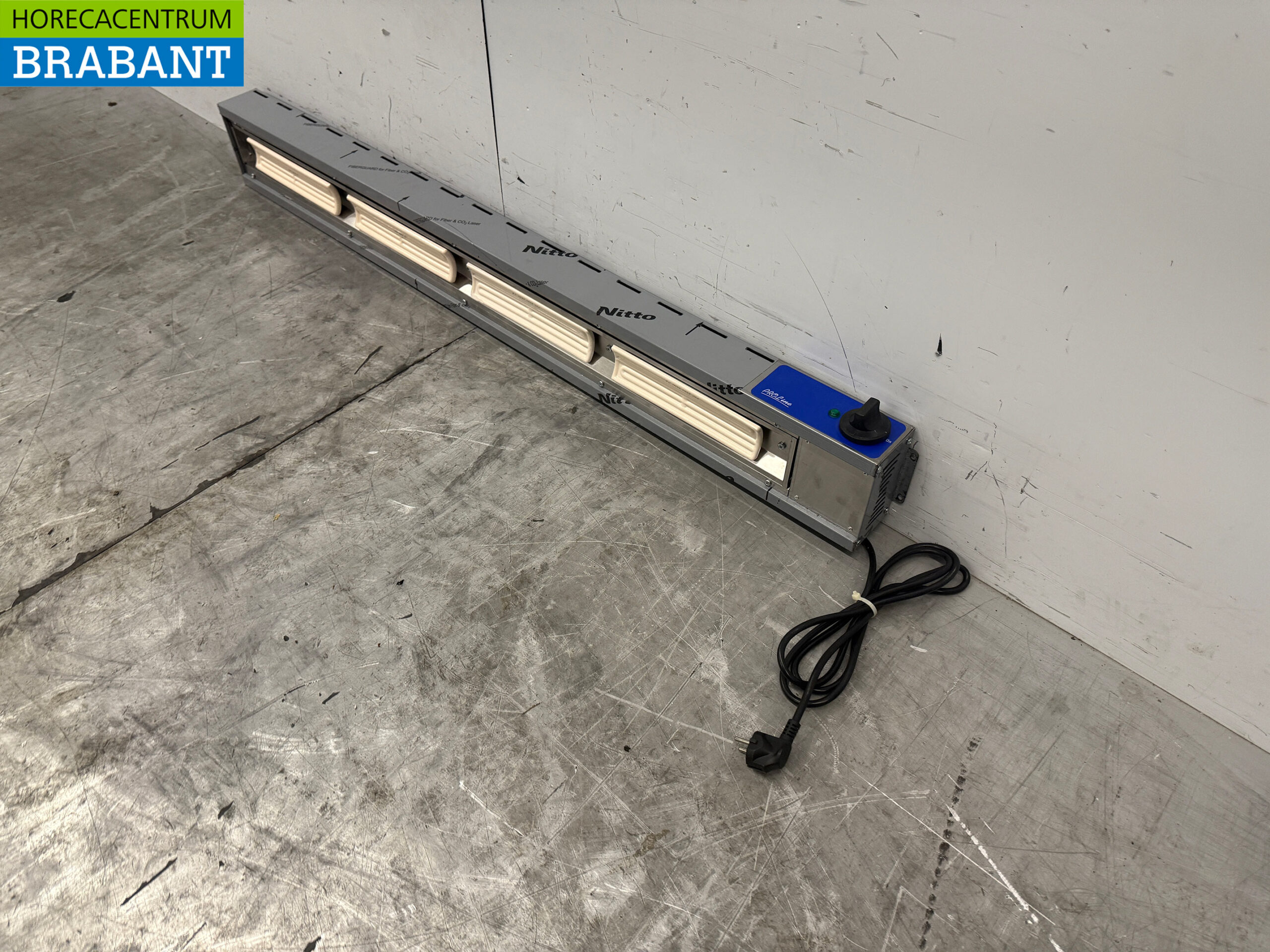 Radiateur à chaleur céramique Pro-Line en acier inoxydable Lampe chauffante 143,5 cm 230V Horeca – Image 2