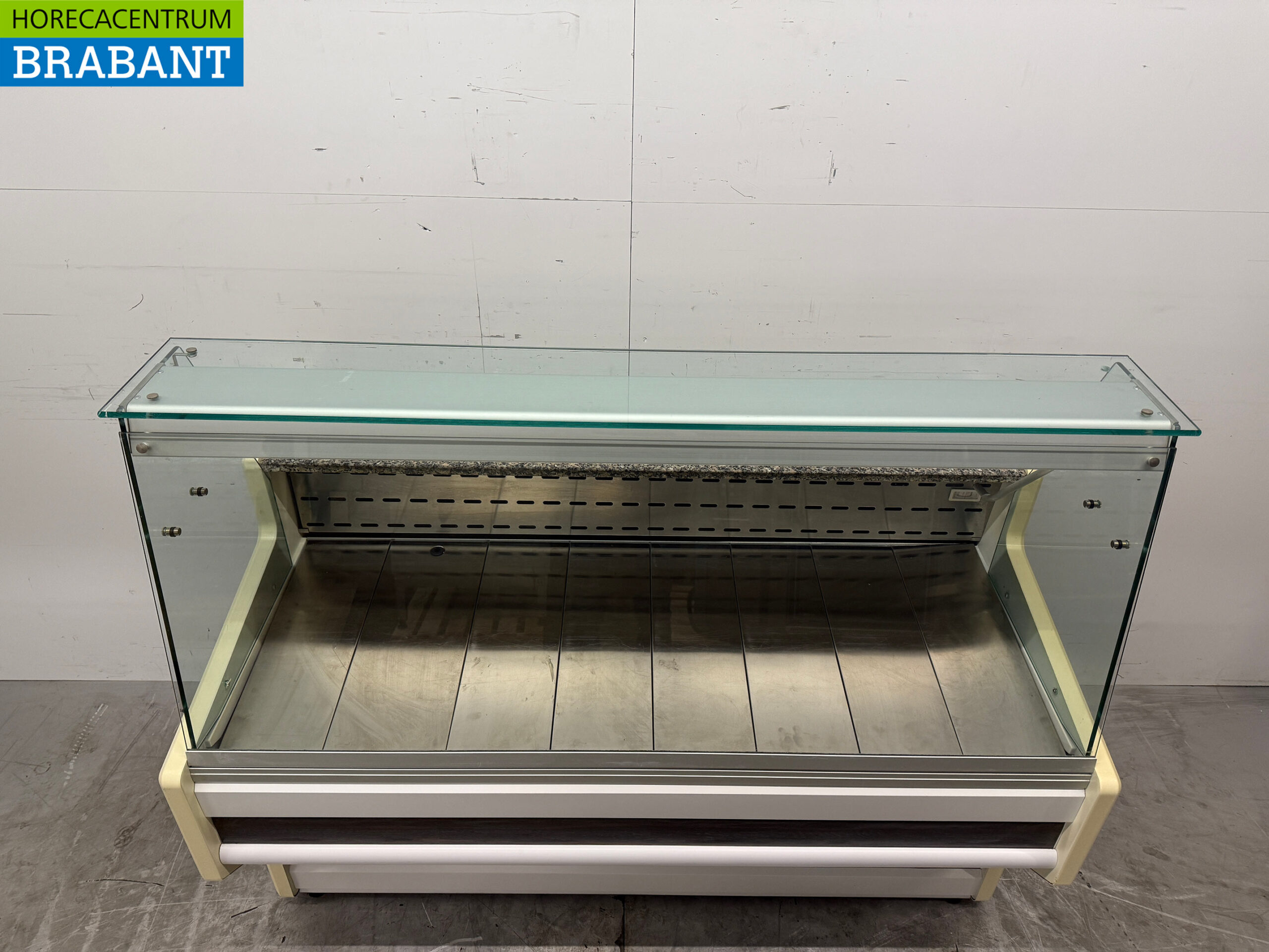 Zoin Vitrine réfrigérée Vitrine Snack Vitrine réfrigérée 150 cm 230V Cafétéria Chip shop Catering Catering – Image 4