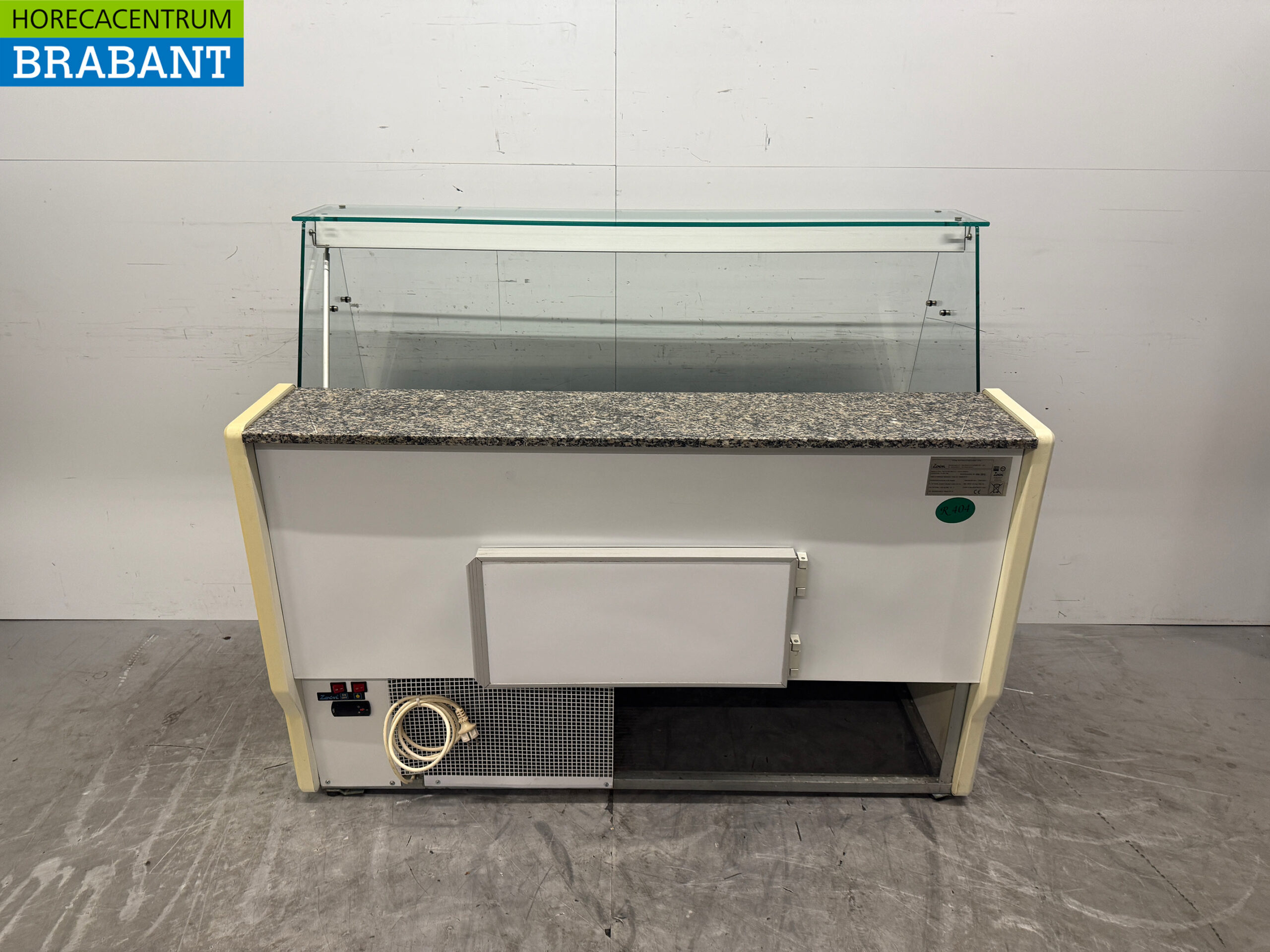 Zoin Vitrine réfrigérée Vitrine Snack Vitrine réfrigérée 150 cm 230V Cafétéria Chip shop Catering Catering – Image 5