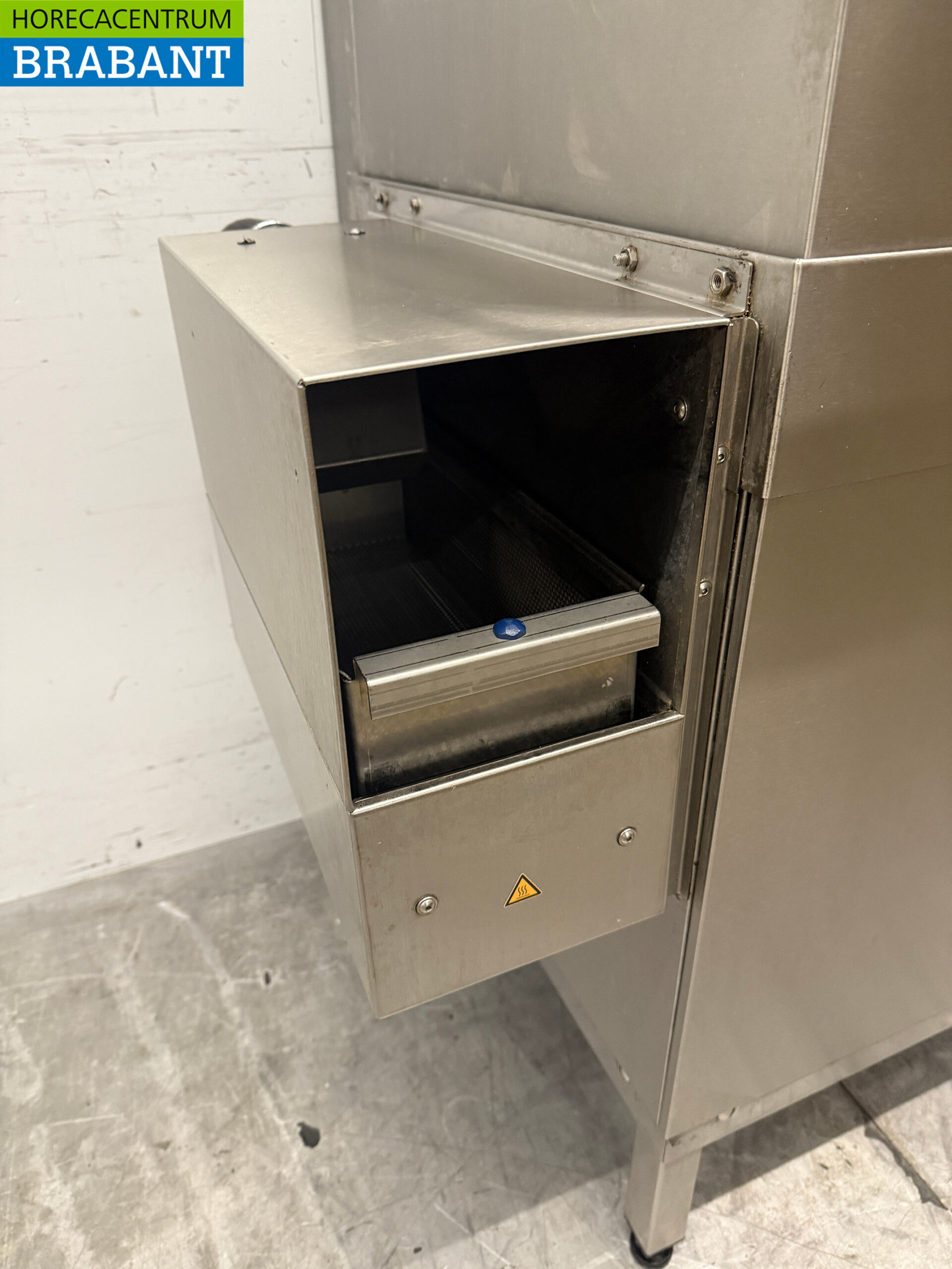 Lave-vaisselle à passage Hobart Premax en acier inoxydable avec pompe de vidange 400V Horeca – Image 4