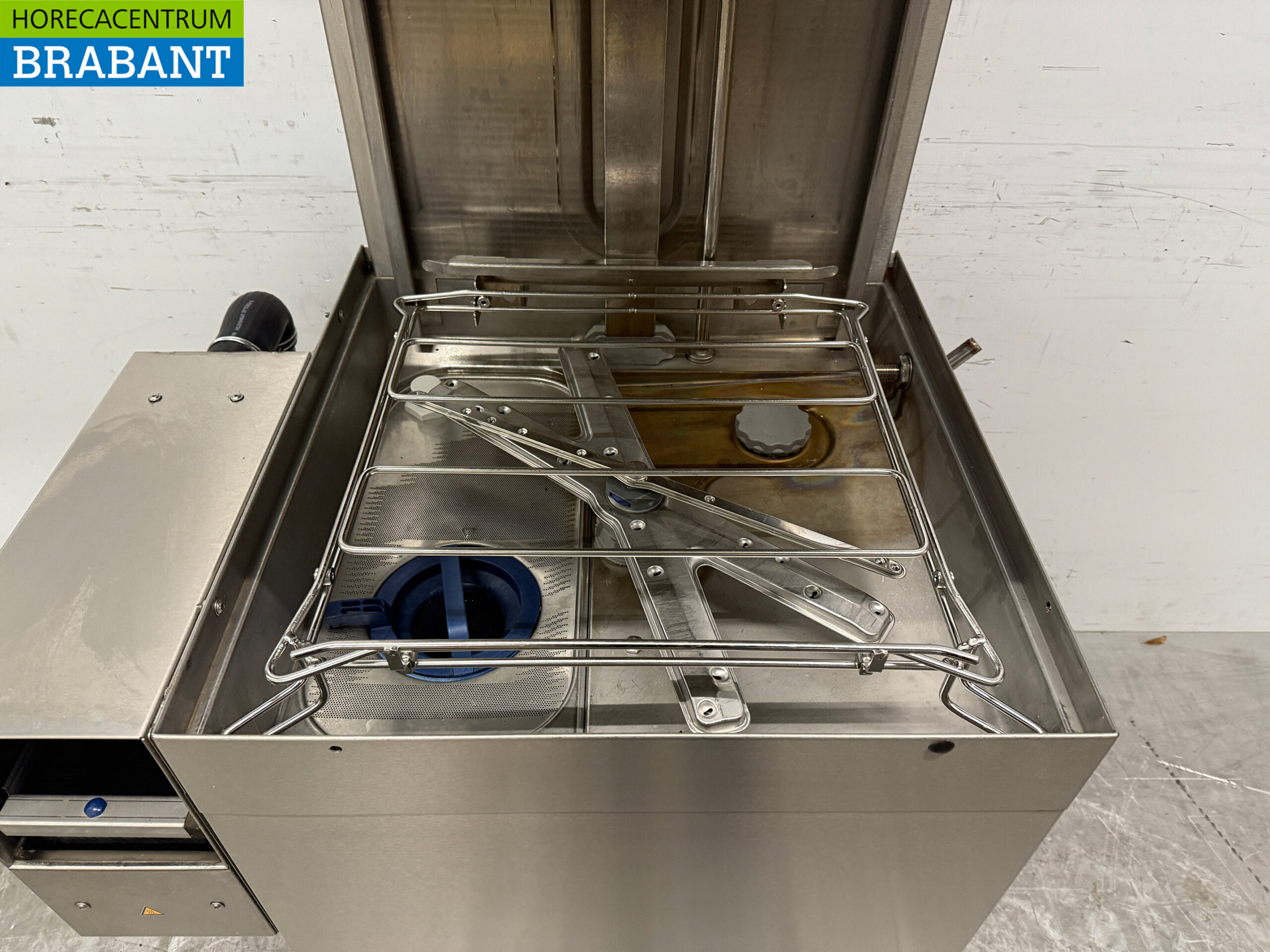 Lave-vaisselle à passage Hobart Premax en acier inoxydable avec pompe de vidange 400V Horeca – Image 5