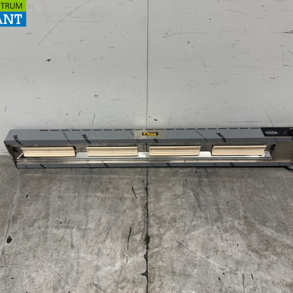 Radiateur céramique Combisteel en acier inoxydable Lampe chauffante 138 cm 230V Horeca