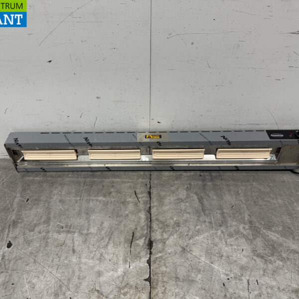 Radiateur céramique Combisteel en acier inoxydable Lampe chauffante 138 cm 230V Horeca