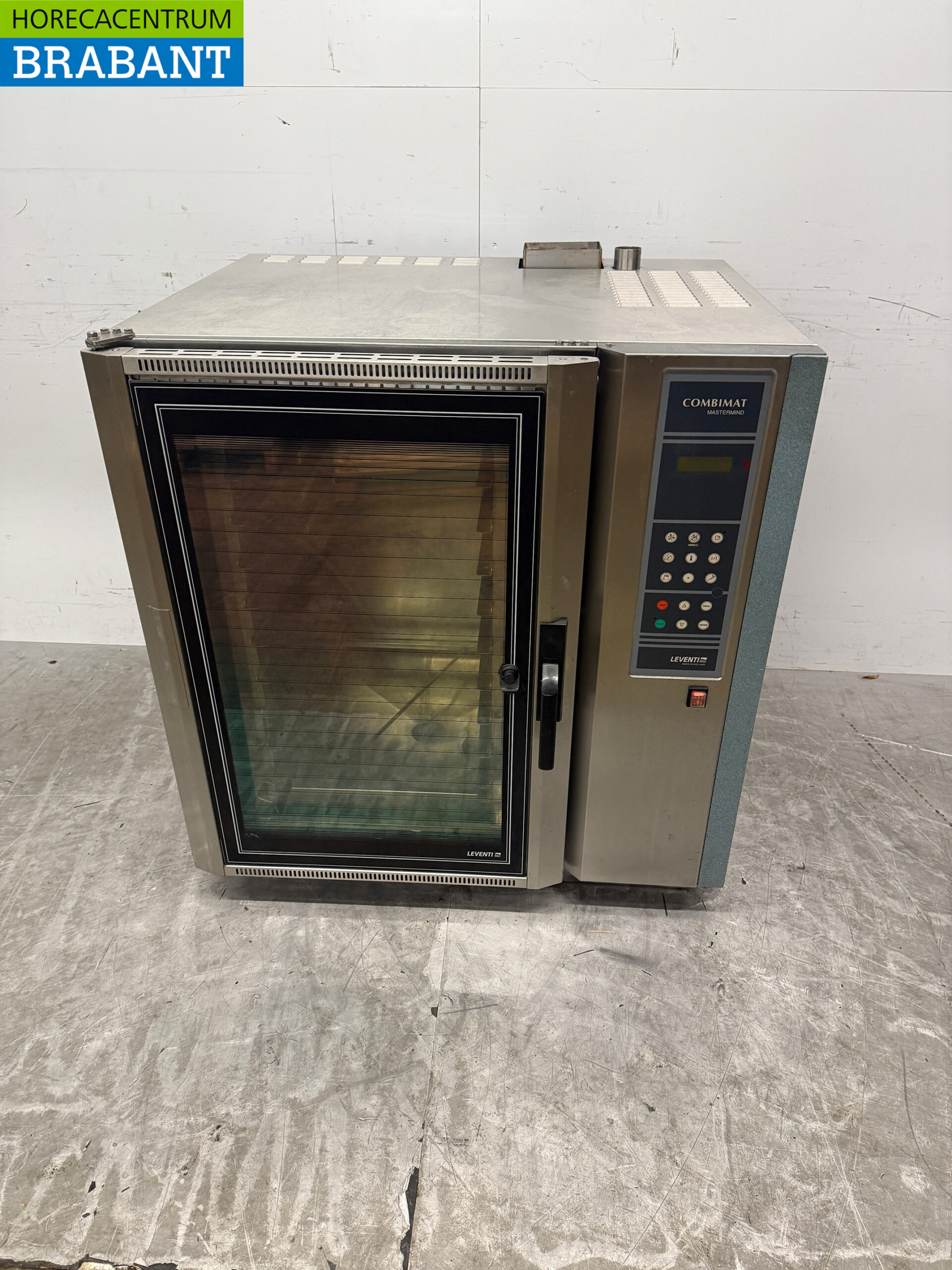 Leventi Combisteamer en acier inoxydable 10 x 60/40 cm 400V Horeca