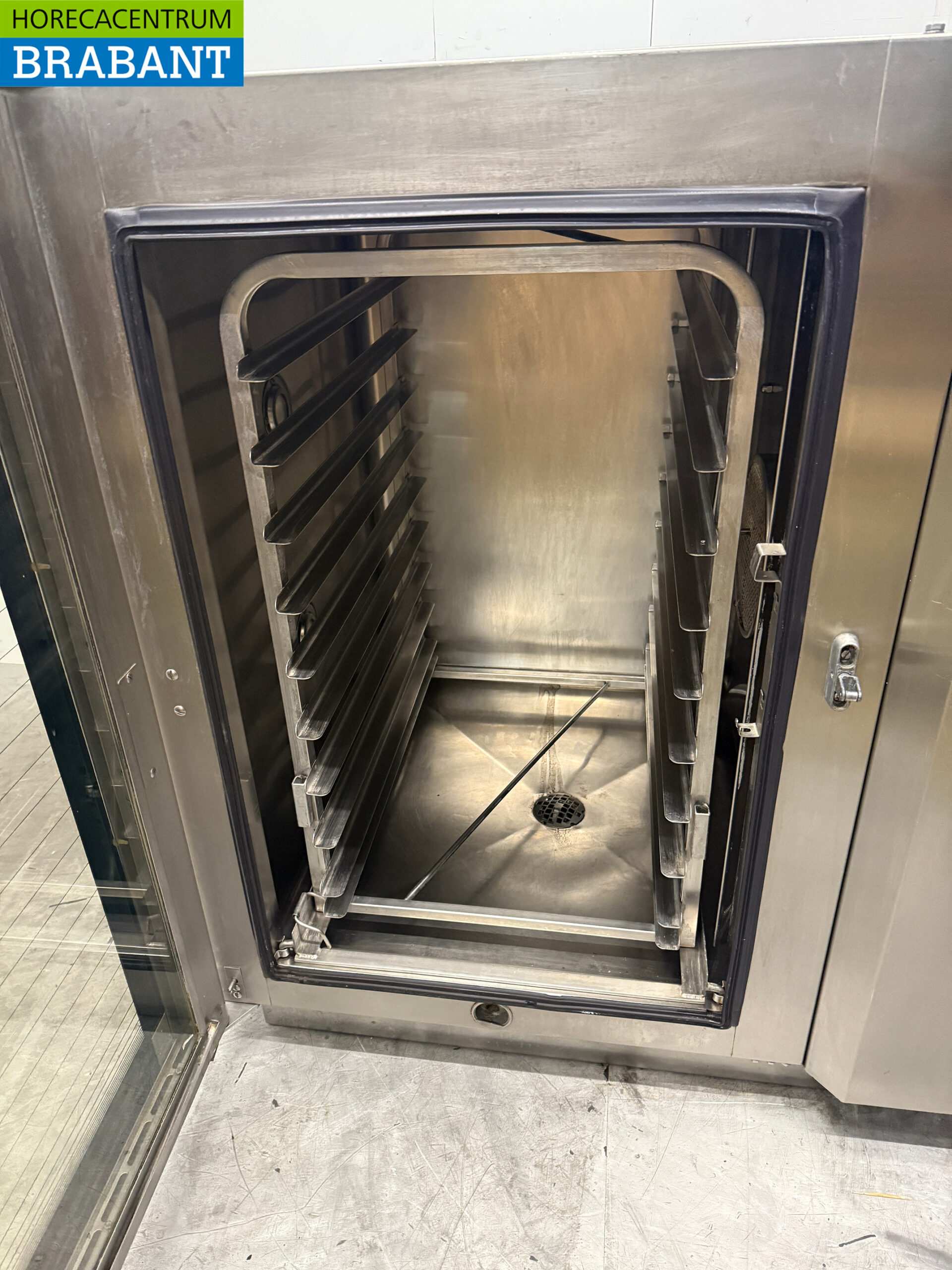 Leventi Combisteamer en acier inoxydable 10 x 60/40 cm 400V Horeca – Image 5