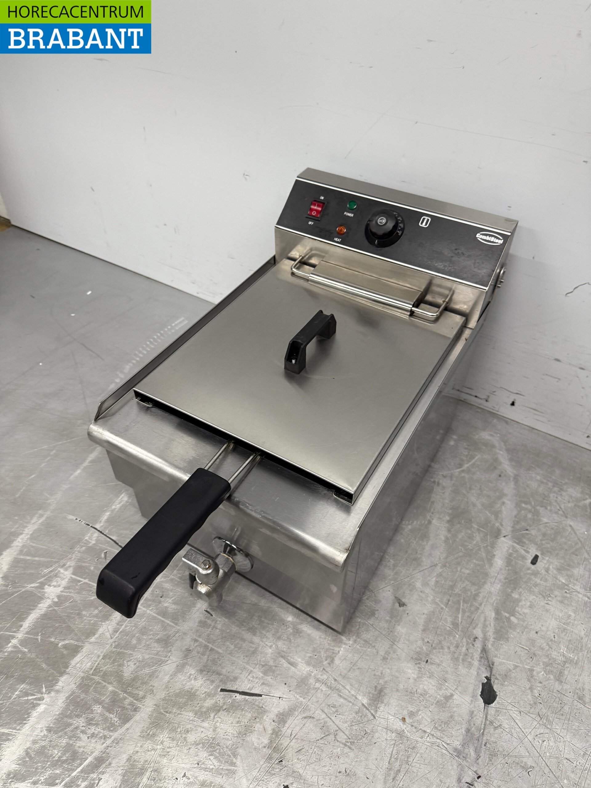 Friteuse Combisteel en acier inoxydable 16 litres 400V Horeca – Image 2