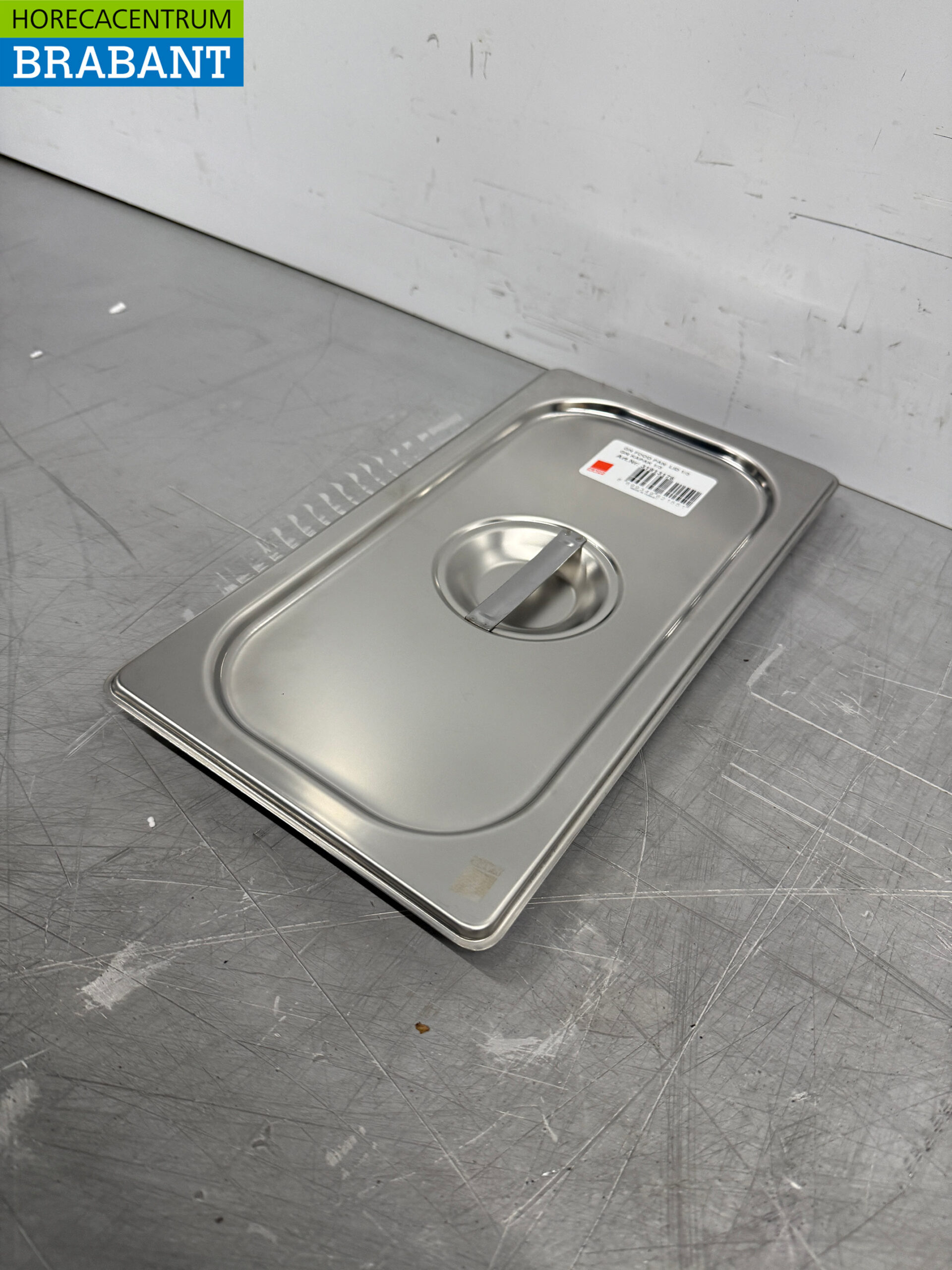 Couvercle Gastronorm KAPP en acier inoxydable Couvercle GN 1/3 Horeca – Image 2