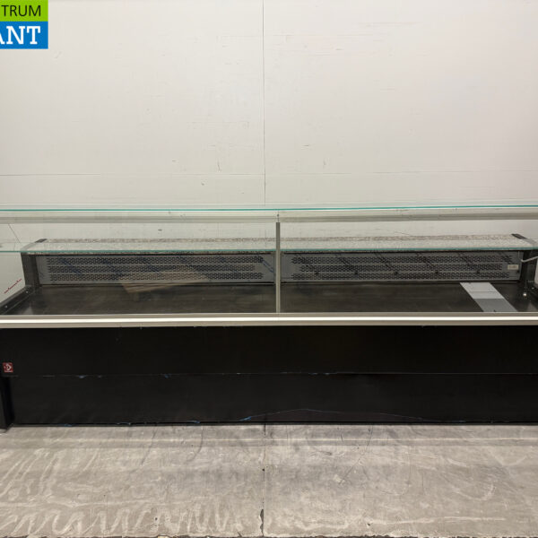 Diamant Vitrine réfrigérée Vitrine Snack Vitrine réfrigérée 300 cm 230V Cafétéria Chip shop Restauration Restauration
