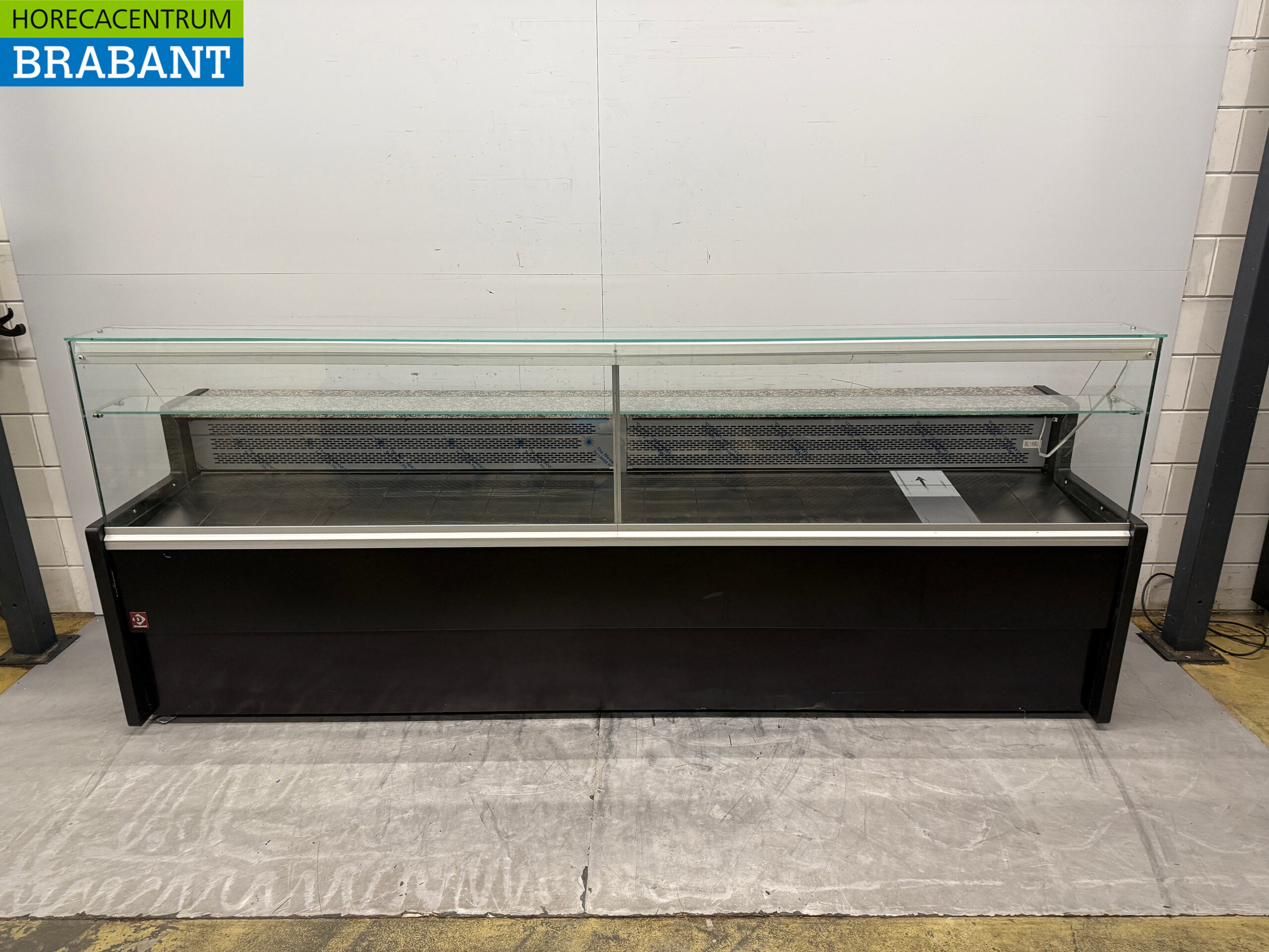 Diamant Vitrine réfrigérée Vitrine Snack Vitrine réfrigérée 300 cm 230V Cafétéria Chip shop Restauration Restauration