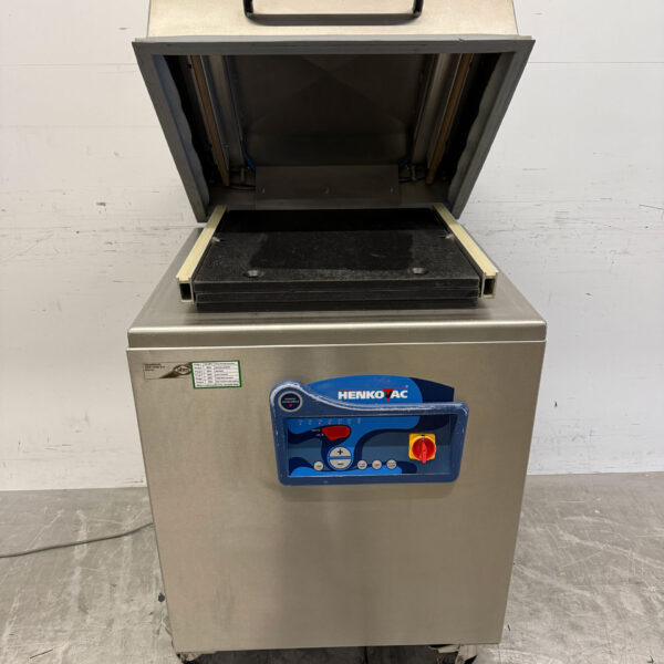 Machine à aspirer mobile Henkovac E-203 en acier inoxydable Aspirateur 400V Horeca