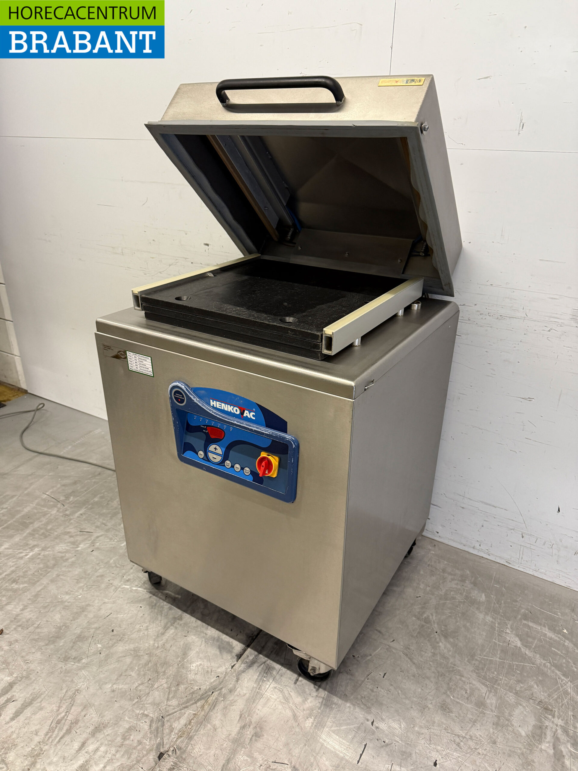 Machine à aspirer mobile Henkovac E-203 en acier inoxydable Aspirateur 400V Horeca – Image 2