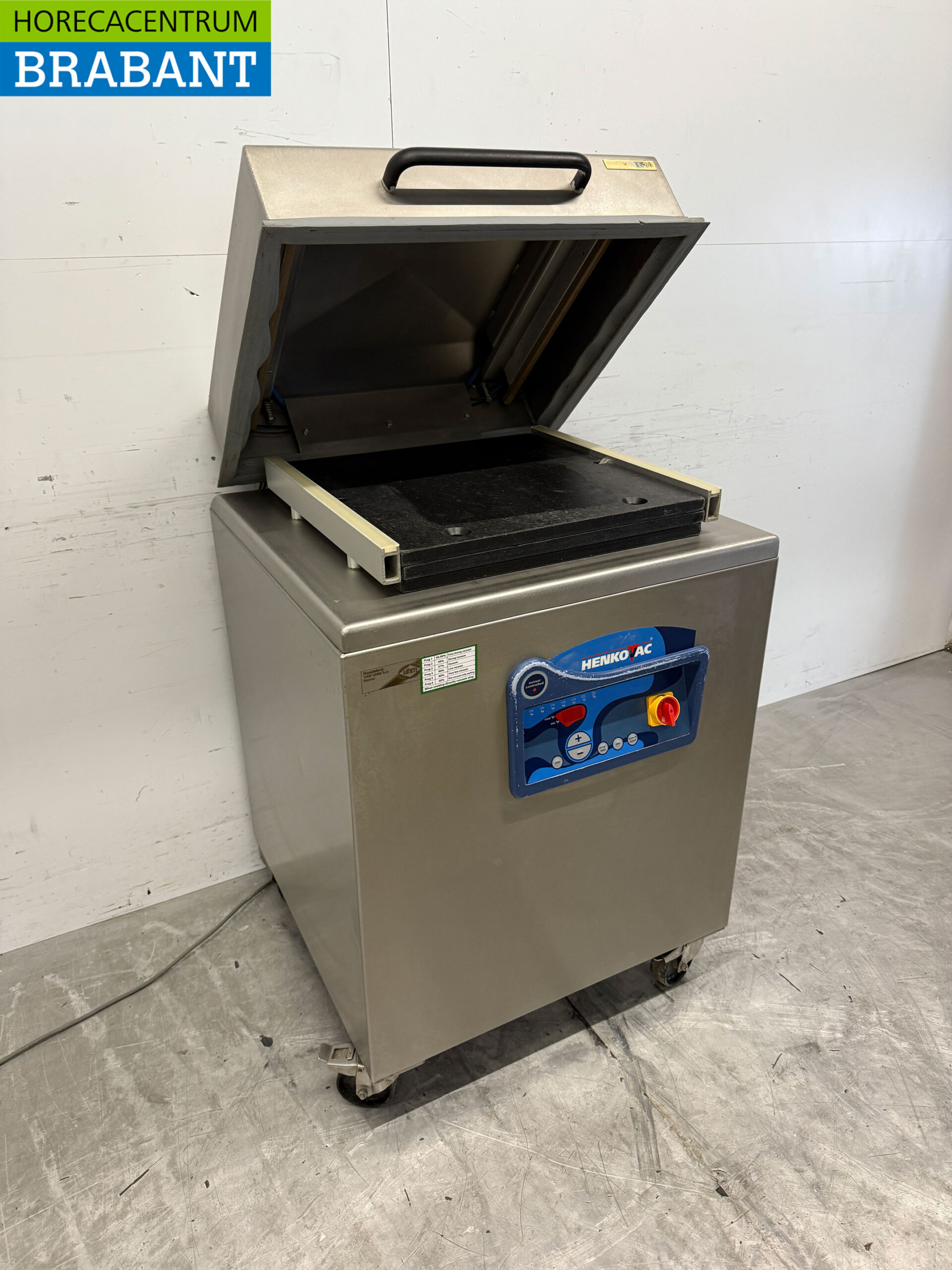 Machine à aspirer mobile Henkovac E-203 en acier inoxydable Aspirateur 400V Horeca – Image 3