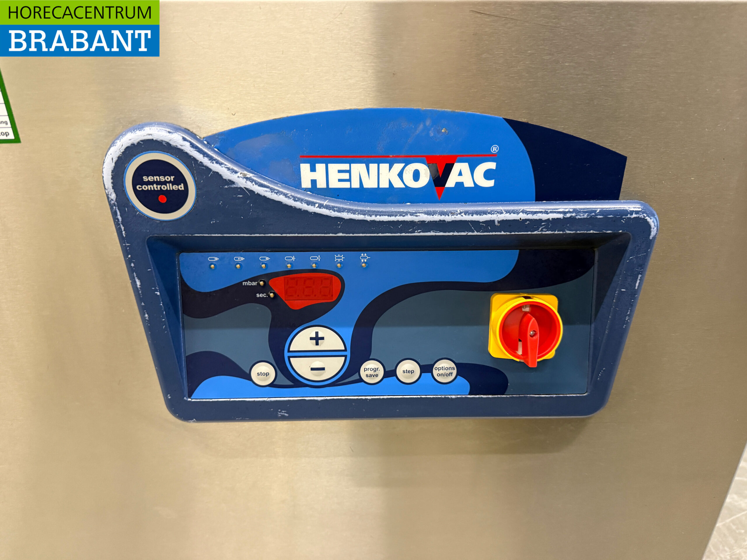 Machine à aspirer mobile Henkovac E-203 en acier inoxydable Aspirateur 400V Horeca – Image 5