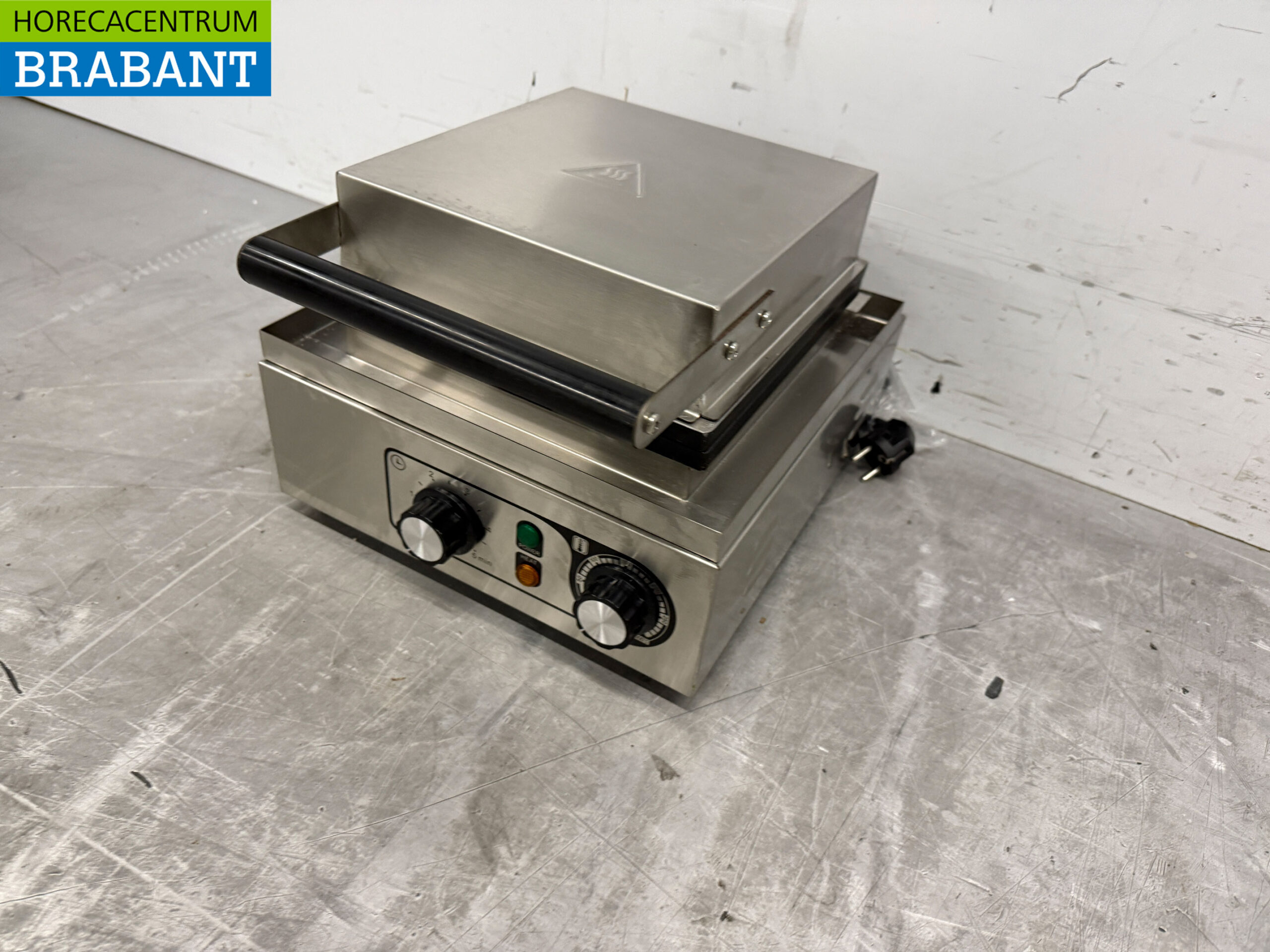 Cœurs de gaufrier en acier inoxydable avec minuterie 230V Restauration – Image 4