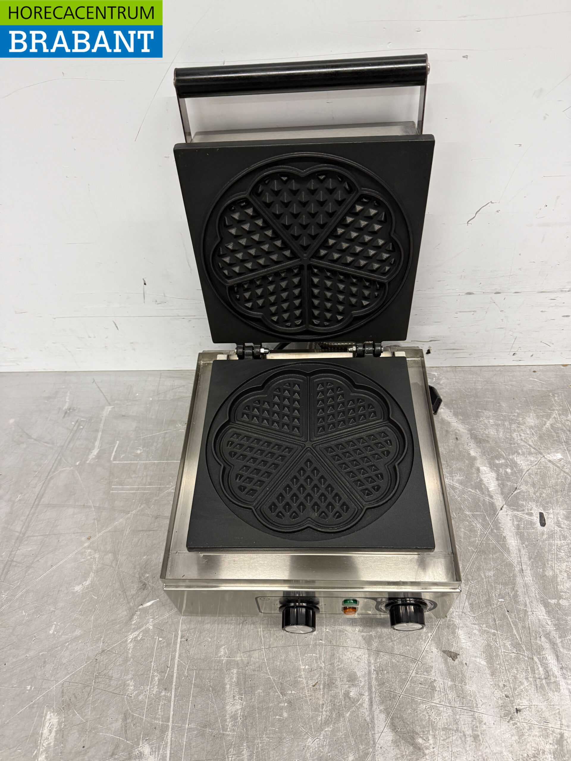 Cœurs de gaufrier en acier inoxydable avec minuterie 230V Restauration – Image 5